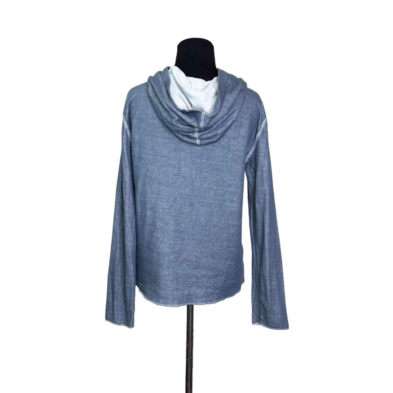 Gap Gap blue long sleeves light hoodie sweatshirt size small Size S / US 4 / IT 40 - 2 Thumbnail