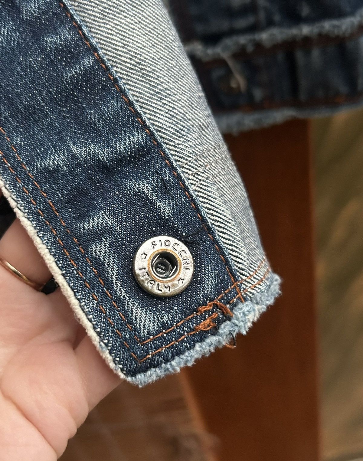 Jean Paul Gaultier JPG Jeans Jean Paul Gaultier Washed Reversed Denim Jacket Size S / US 4 / IT 40 - 10 Thumbnail