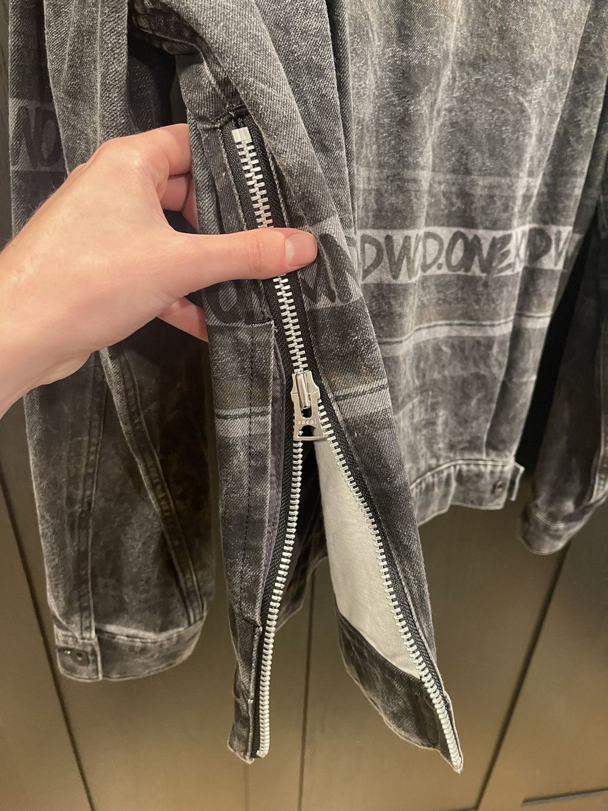 Sacai Sacai x Eric Haze Denim Jacket Size US M / EU 48-50 / 2 - 3 Thumbnail