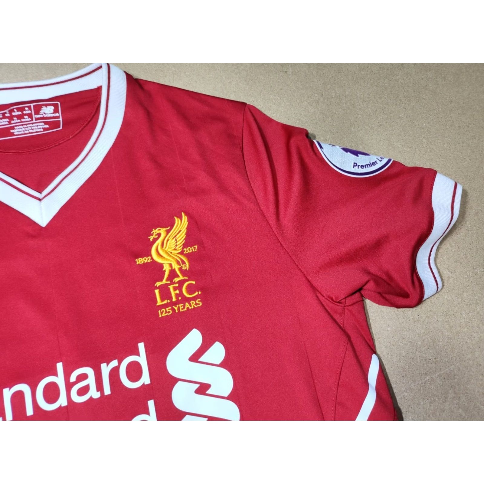 New Balance New Balance Jersey Mane #19 Size S Red 2017-2018 NFL Football Soccer T-Shirt NB 125 Years Vintage? Size US S / EU 44-46 / 1 - 6 Thumbnail