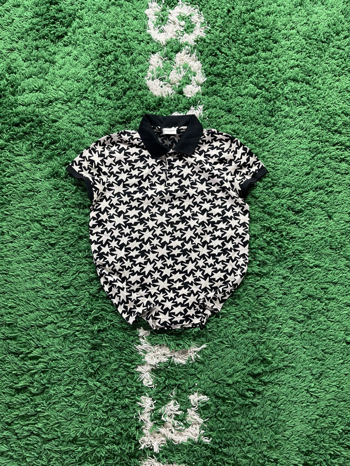Saint Laurent Paris Saint Laurent Stars Button-Up Size US M / EU 48-50 / 2 - 1 Thumbnail