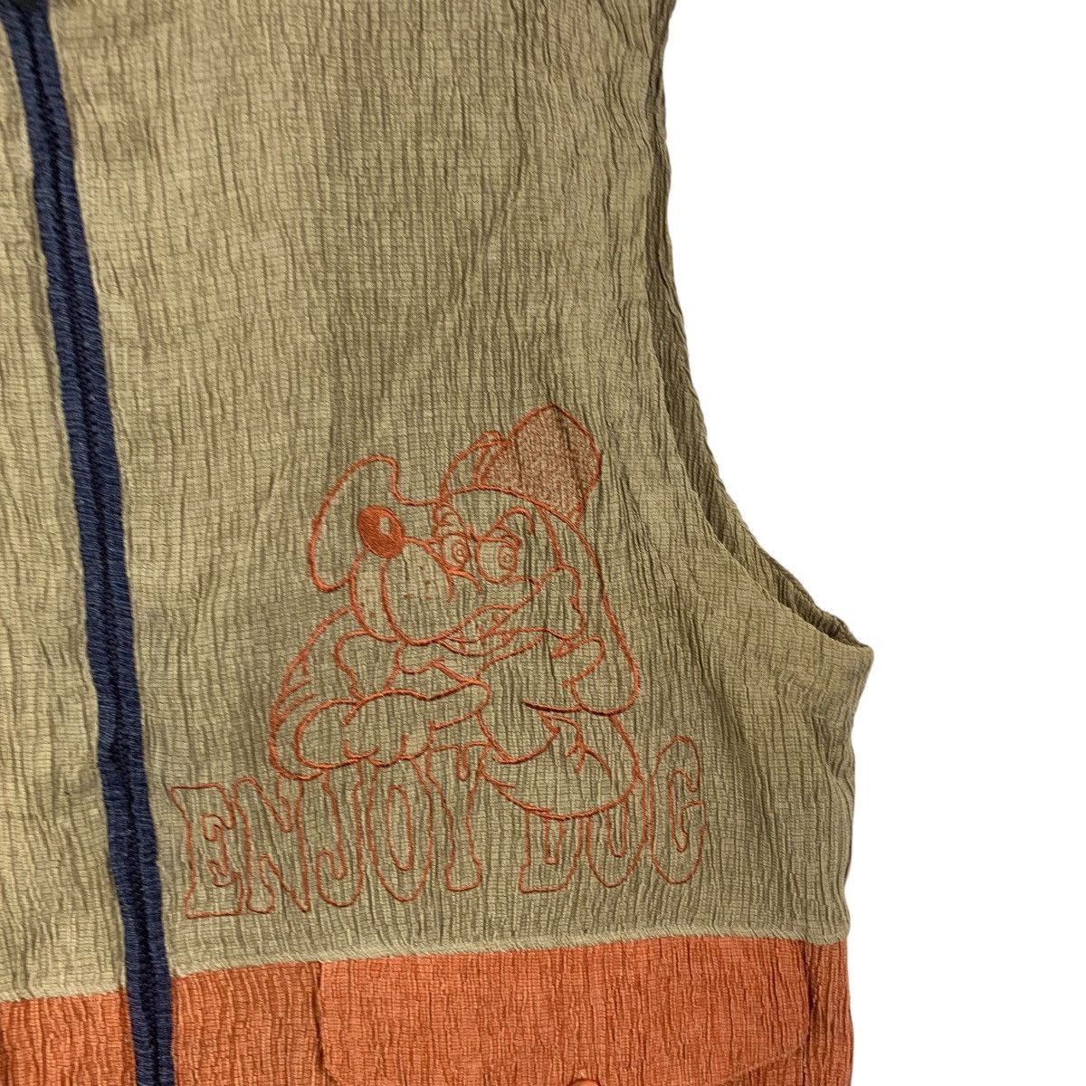Vintage Vintage MAGIXSON CITY CLUB Funky Time Cartoon Vest Jacket Size L / US 10 / IT 46 - 8 Thumbnail