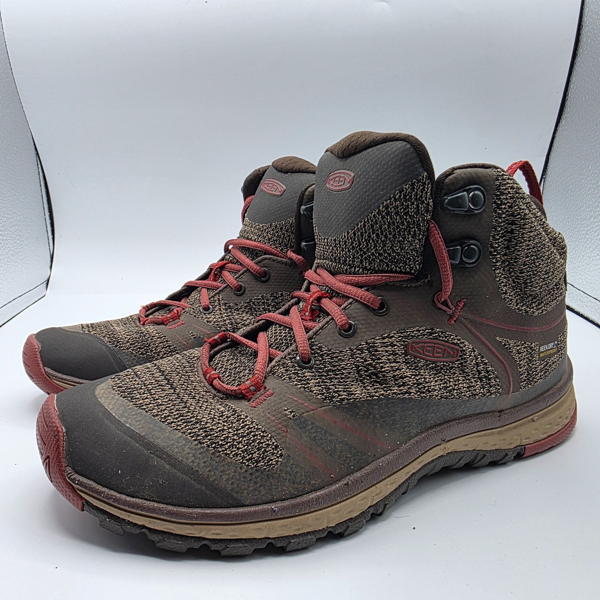 KEEN Keen Terradora II Mid Waterproof Womens Size 8 Brown Hiking Size US 8 / IT 38 - 4 Thumbnail