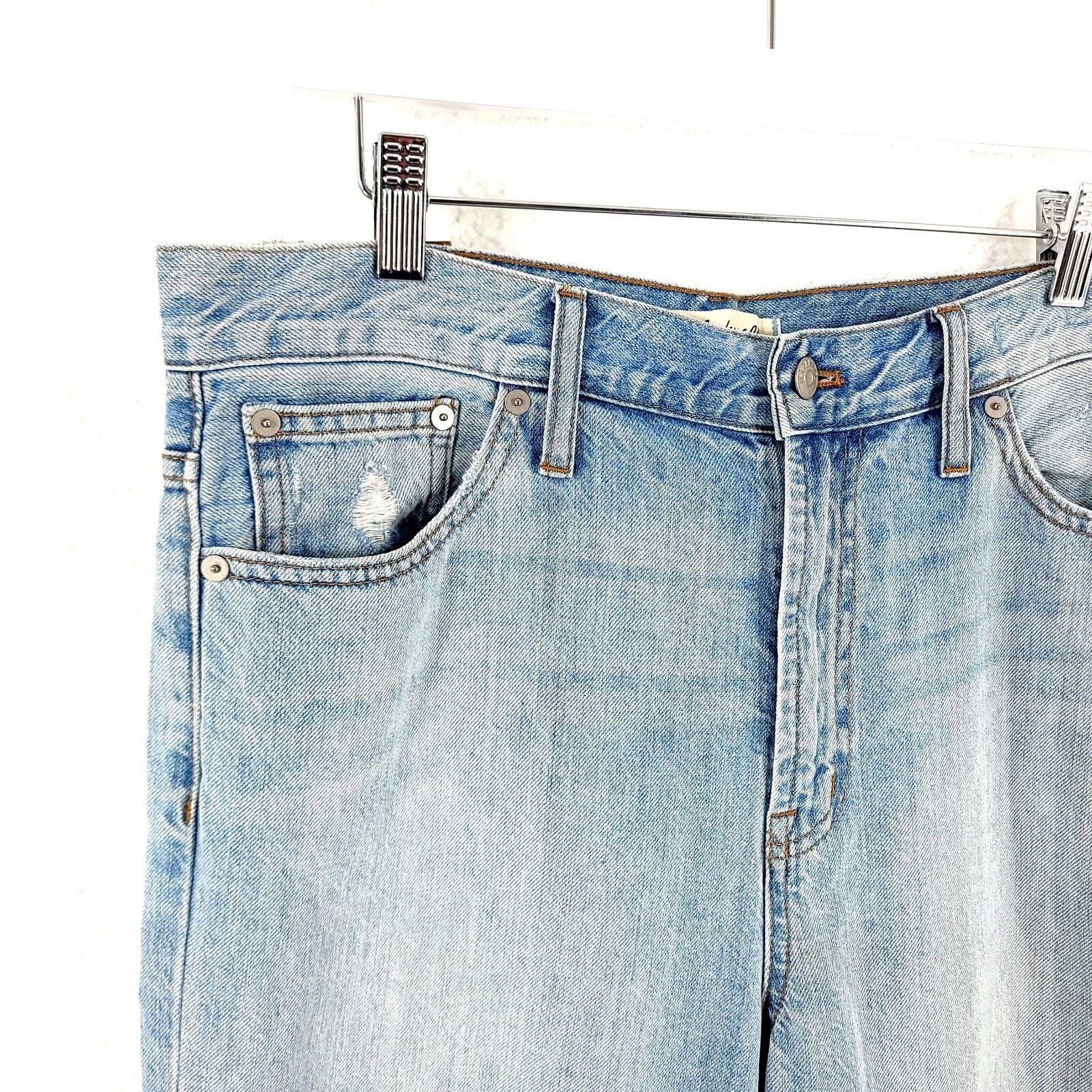Madewell Madewell The Perfect Vintage Jean Light Blue Stone Wash Whis Size US 34 / EU 50 - 2 Thumbnail