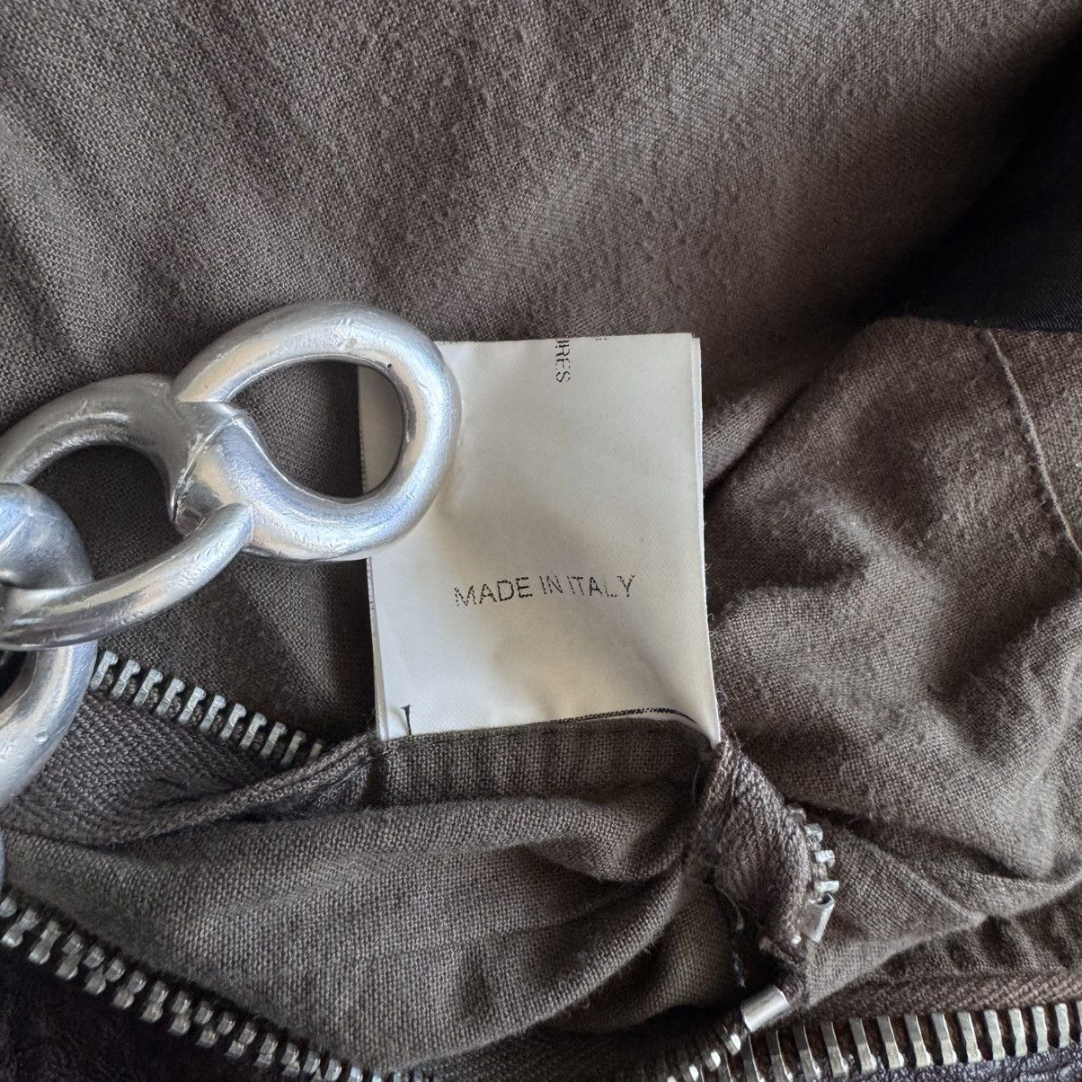 Rick Owens Rick Owens FW2008 Dust Hammered Lamb Leather Bruiser Jacket Size US M / EU 48-50 / 2 - 13 Thumbnail
