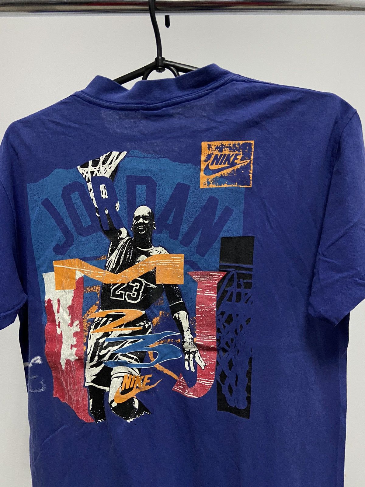 Jordan Brand × Nike × Vintage Nike Jordan 23 Vintage T Shirt big Logo Size US M / EU 48-50 / 2 - 4 Thumbnail