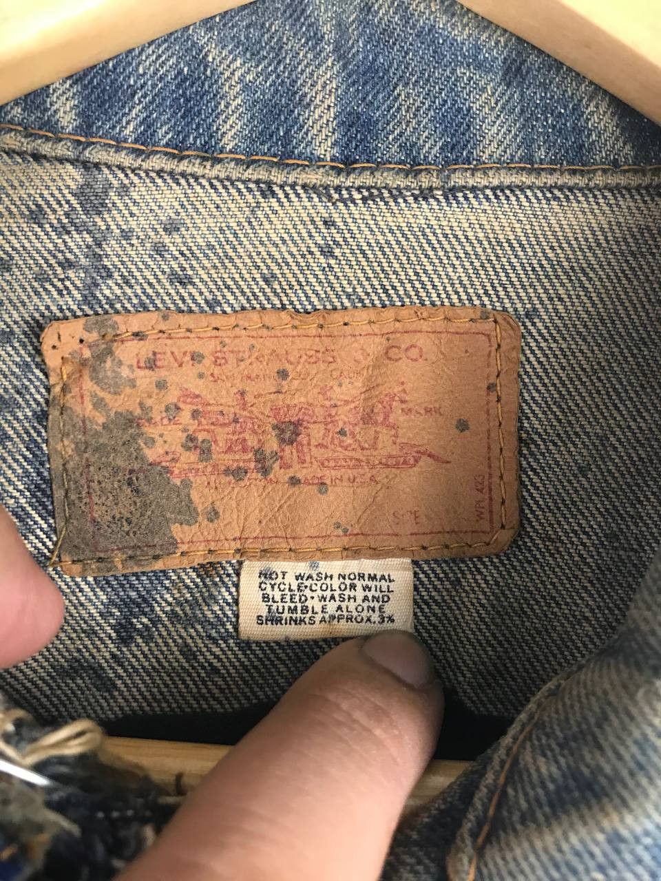 Levi's Vintage Levis Distressed Seditionaries punk jacket(custom) Size US M / EU 48-50 / 2 - 4 Thumbnail