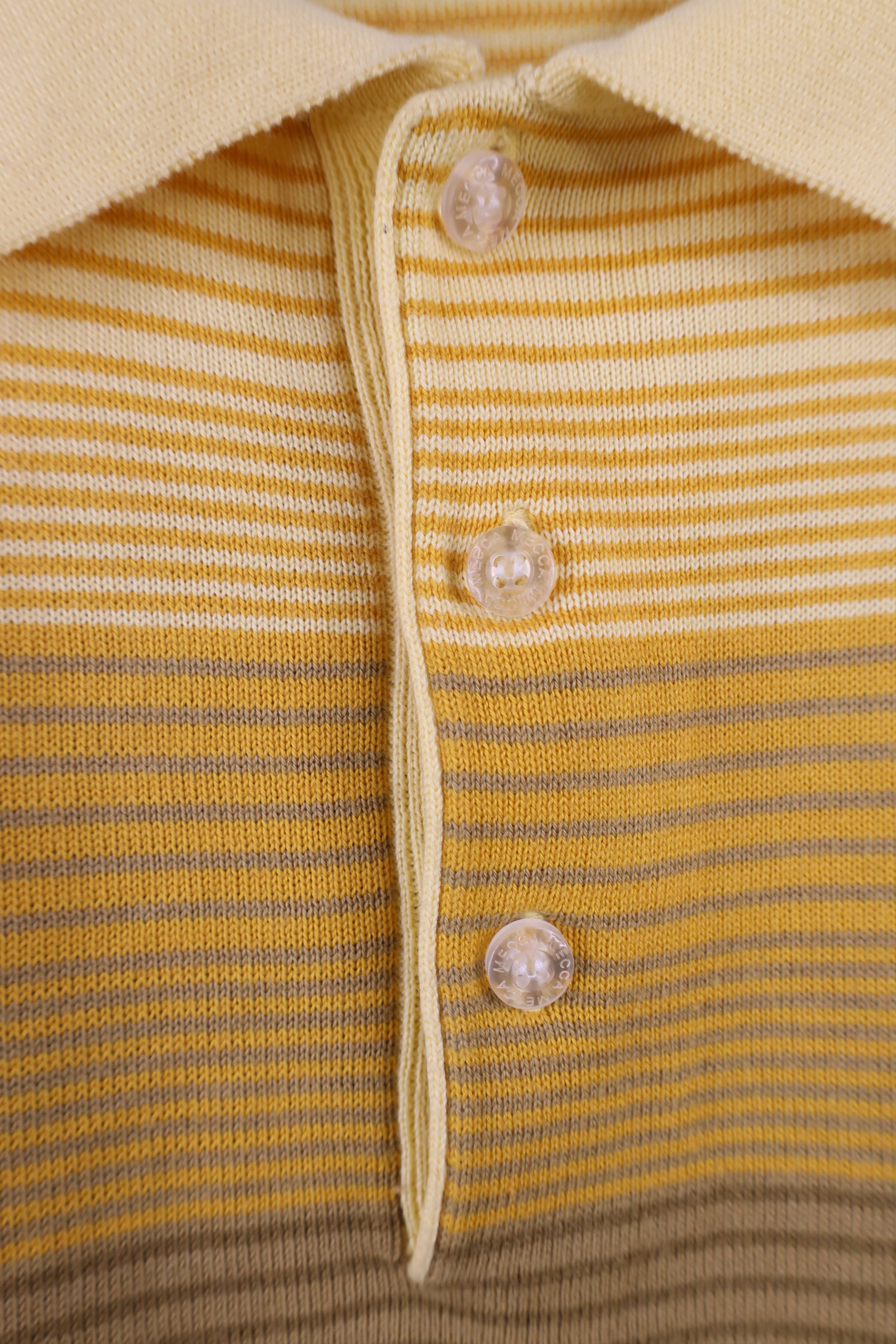 Vintage Vintage 90s Y2K Streetwear Block Knit Collared Polo Shirt Size US XL / EU 56 / 4 - 5 Thumbnail