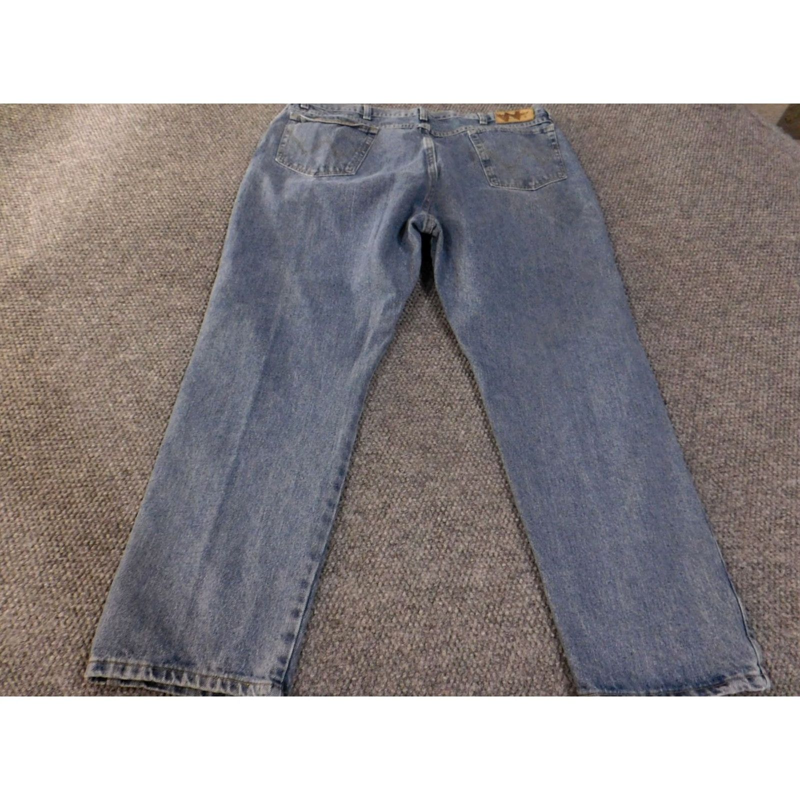 Wrangler Wrangler Blues Jeans Men 42x30 Blue Classic Fit Denim Straight Leg WB902GI Mens Jeans Size US 42 / EU 58 - 5 Thumbnail