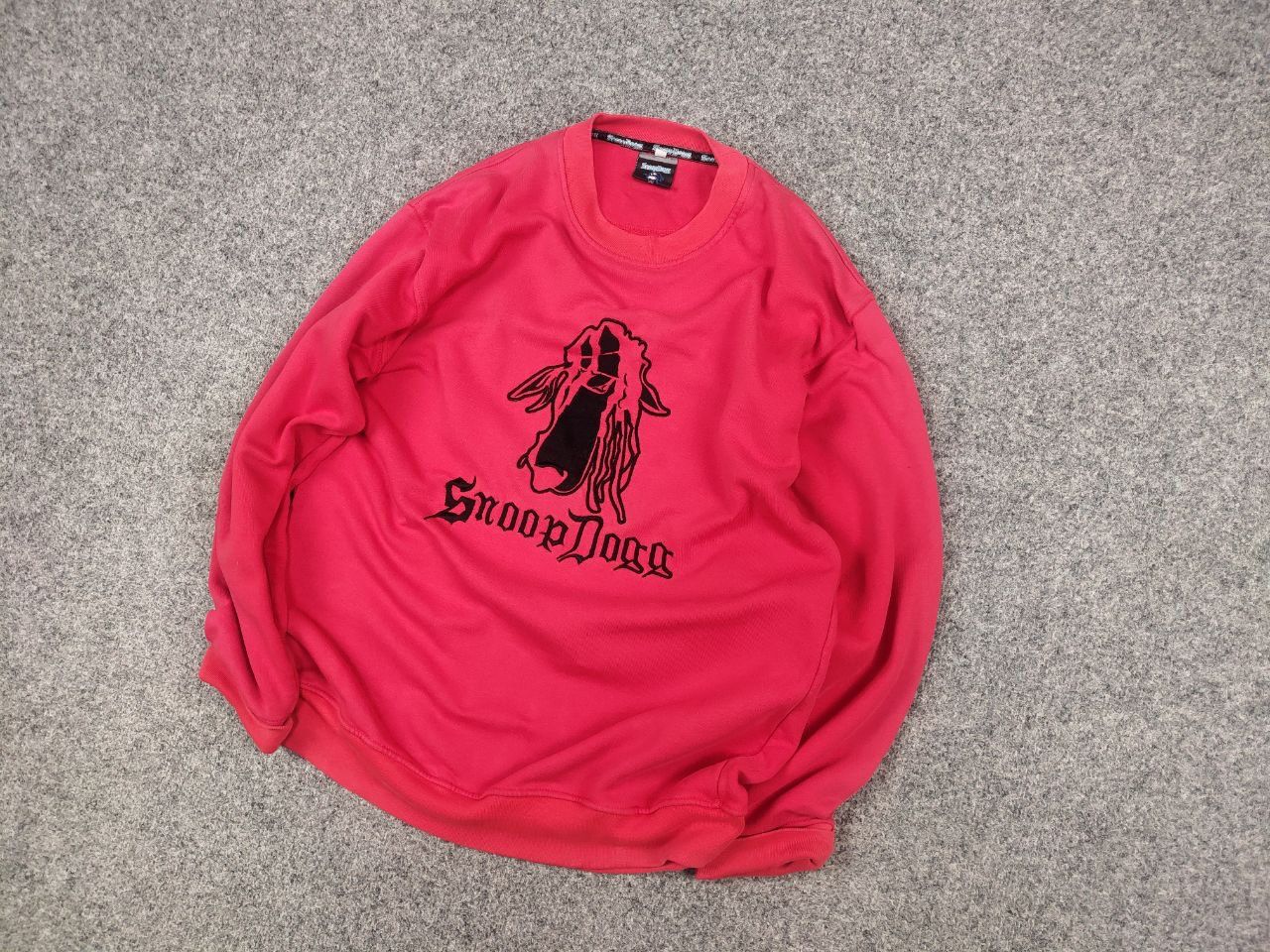Snoop Dogg Vintage Snoop Dogg Rap Baggy Red Embroidered Logo Sweatshirt Size US M / EU 48-50 / 2 - 3 Thumbnail