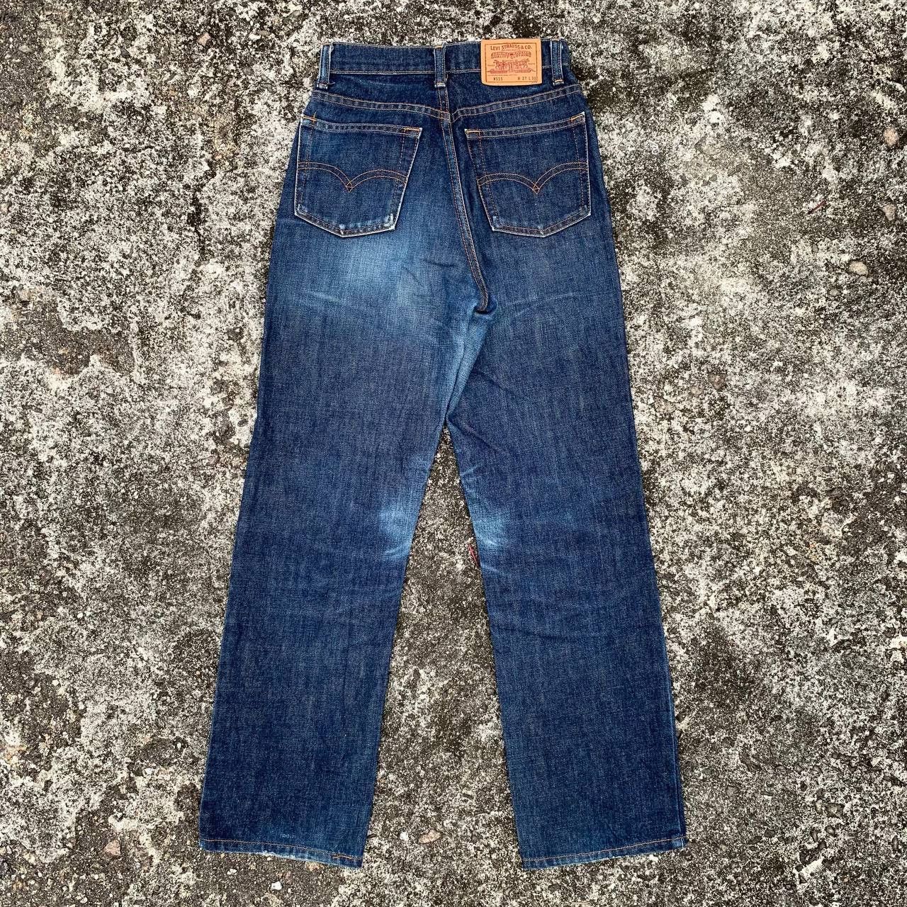 Levi's Vintage Clothing Vintage Levis 515 Jeans Blue Wash Denim Distressed Size US 27 - 2 Thumbnail