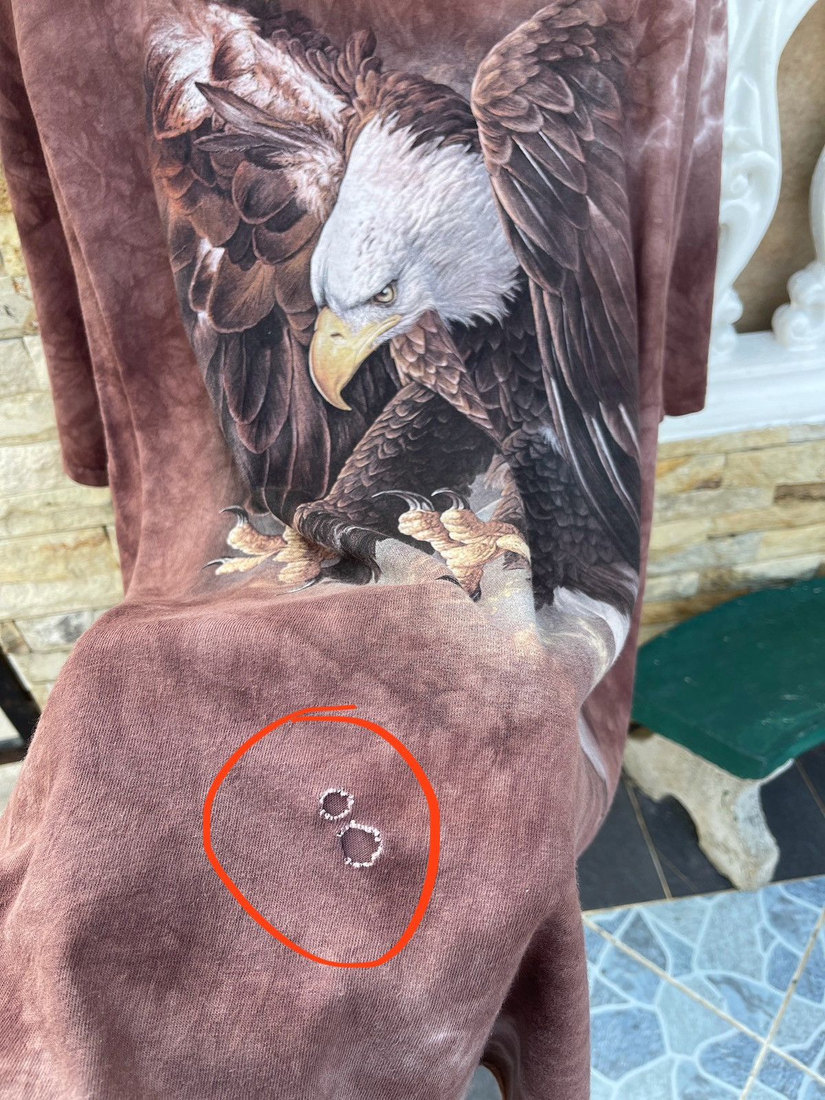 The Mountain LastDrop🔥Rare🔥Vintage y2k The Mountian Eagle Graphic T-Shirt Size US XXL / EU 58 / 5 - 8 Thumbnail