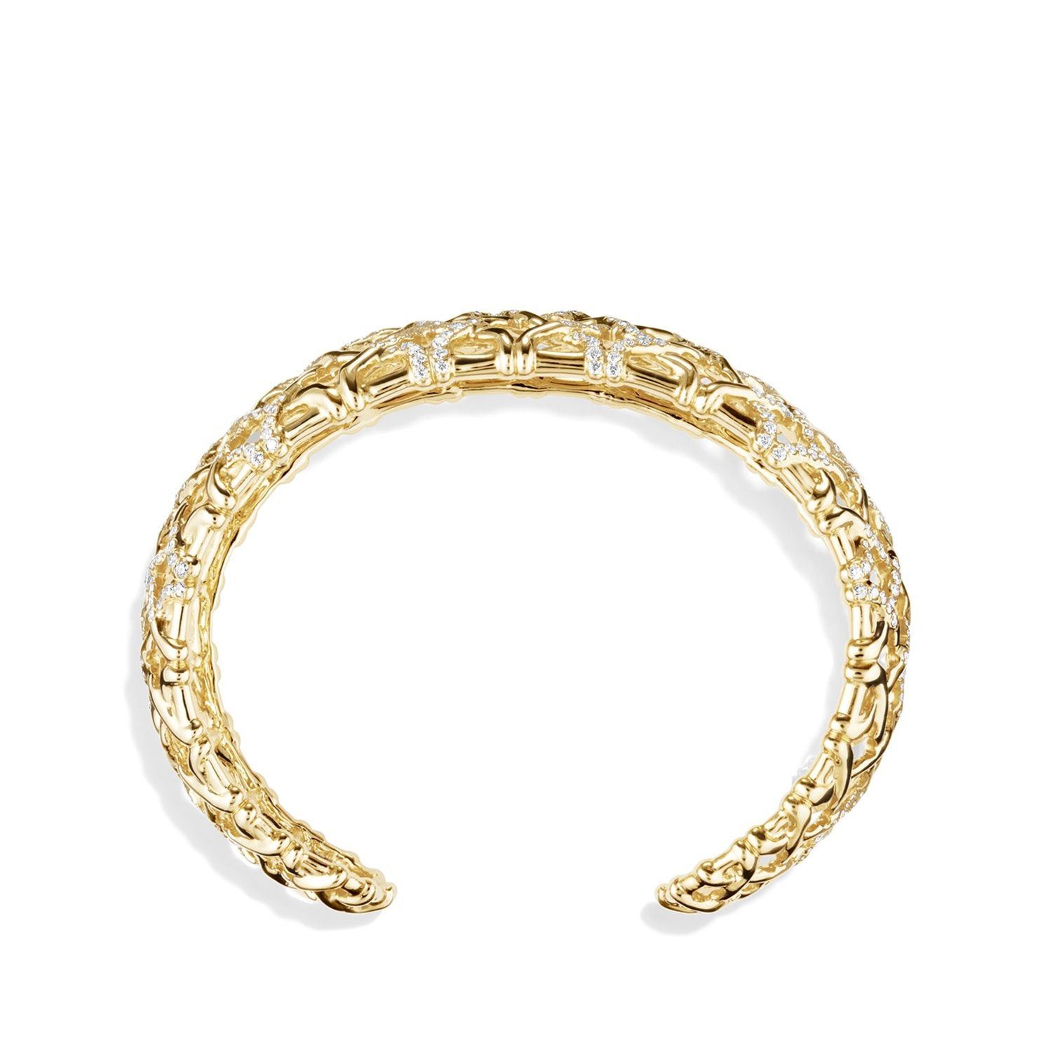 David Yurman oc11z1025 B12217D Quatrefoil Narrow Cuff Bracelet in Golden Size ONE SIZE - 2 Thumbnail