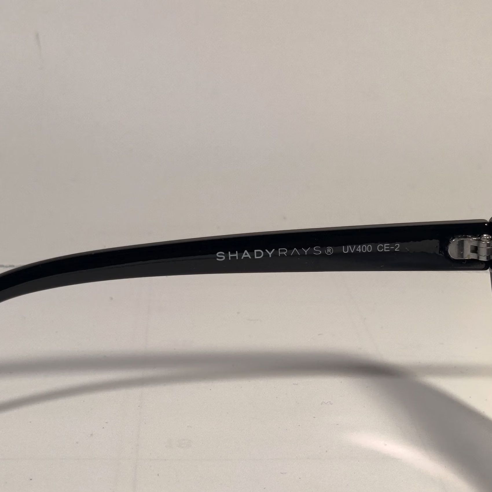 Vintage Shady Rays Polarized Sunglasses Black UV400 CE-2 Men Size ONE SIZE - 6 Thumbnail