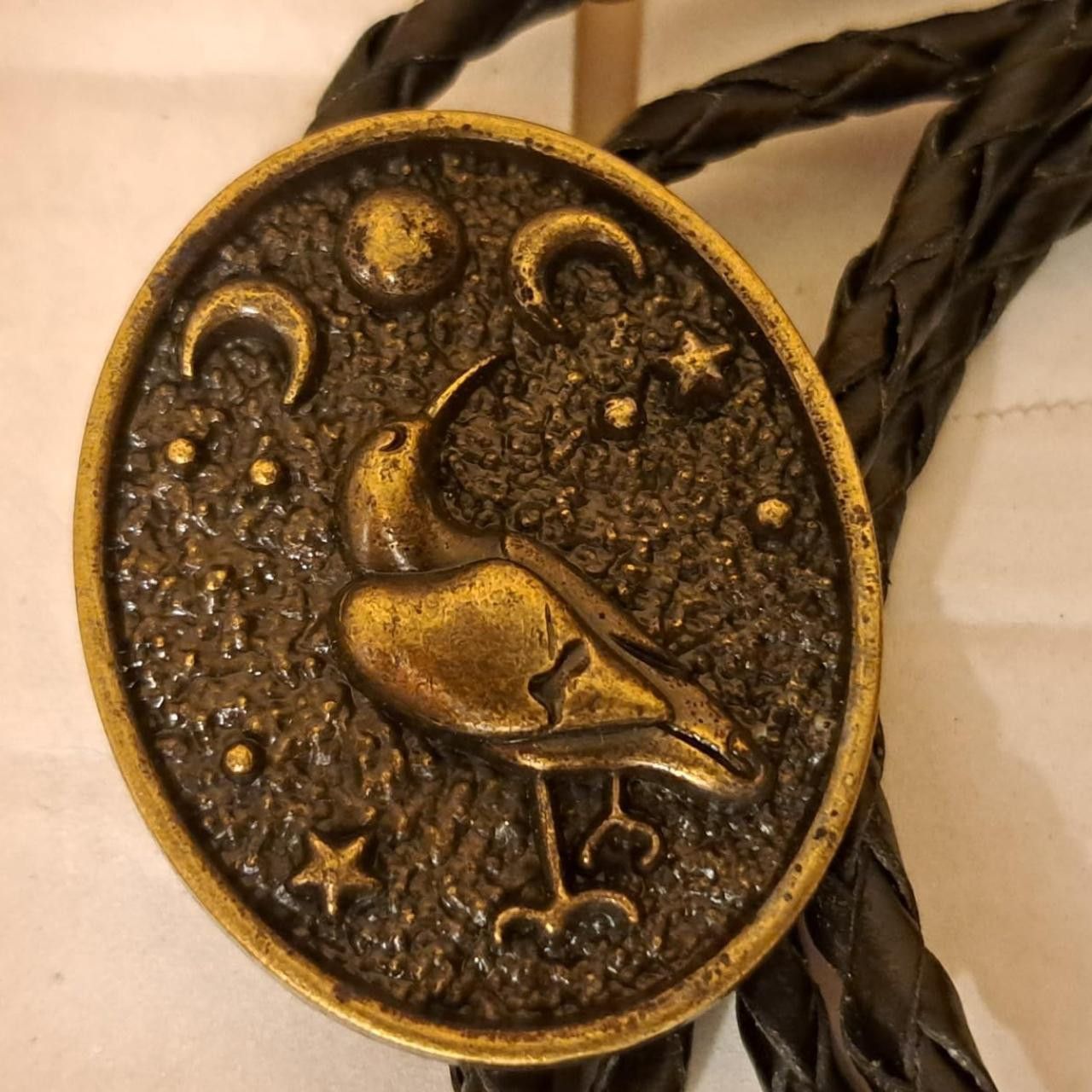 Other Gold Wren Bird Bolo tie Size ONE SIZE - 2 Thumbnail