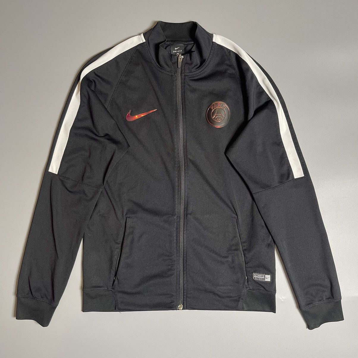 Nike × Vintage PSG NIKE 2016/2017 UCL FOOTBALL TRAINING TRACK TOP Size US M / EU 48-50 / 2 - 1 Thumbnail