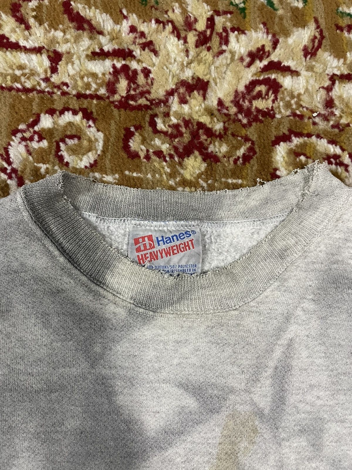 Vintage Perfect Sun Faded Vintage Y2K Trashed Baggy Sweatshirt Size US XL / EU 56 / 4 - 5 Thumbnail