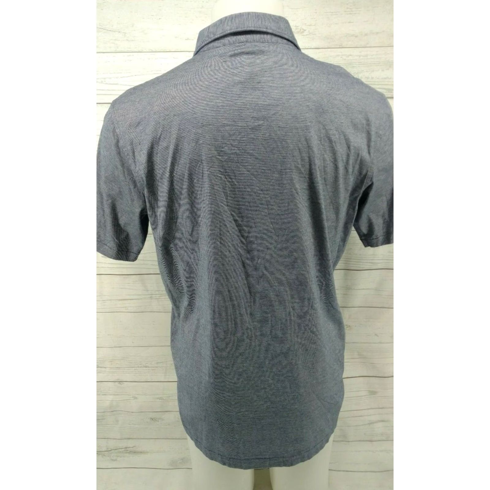 Peter Millar Peter Millar Crown Ease Cotton Striped Golf Polo Size Medium Blue Men's Shirt Polo Size US M / EU 48-50 / 2 - 6 Thumbnail