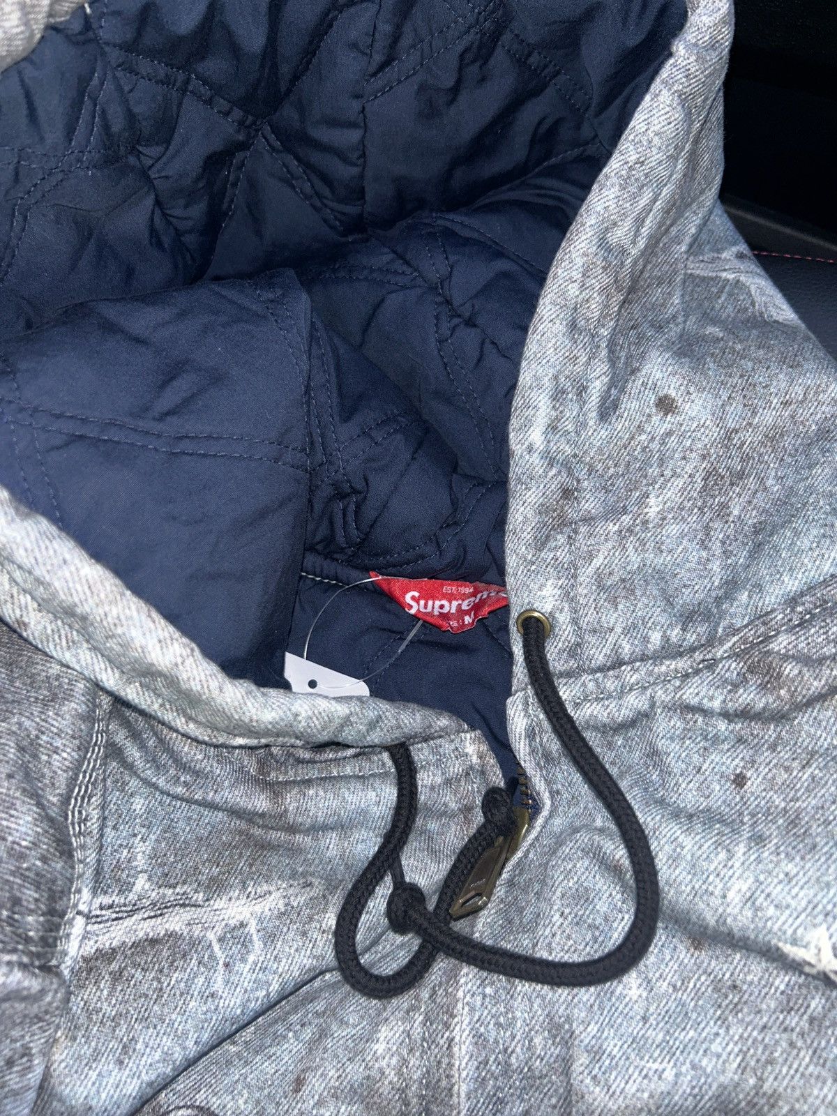 Supreme x HJR Trompe L'oeil Hooded Work Jacket & Loose Fit