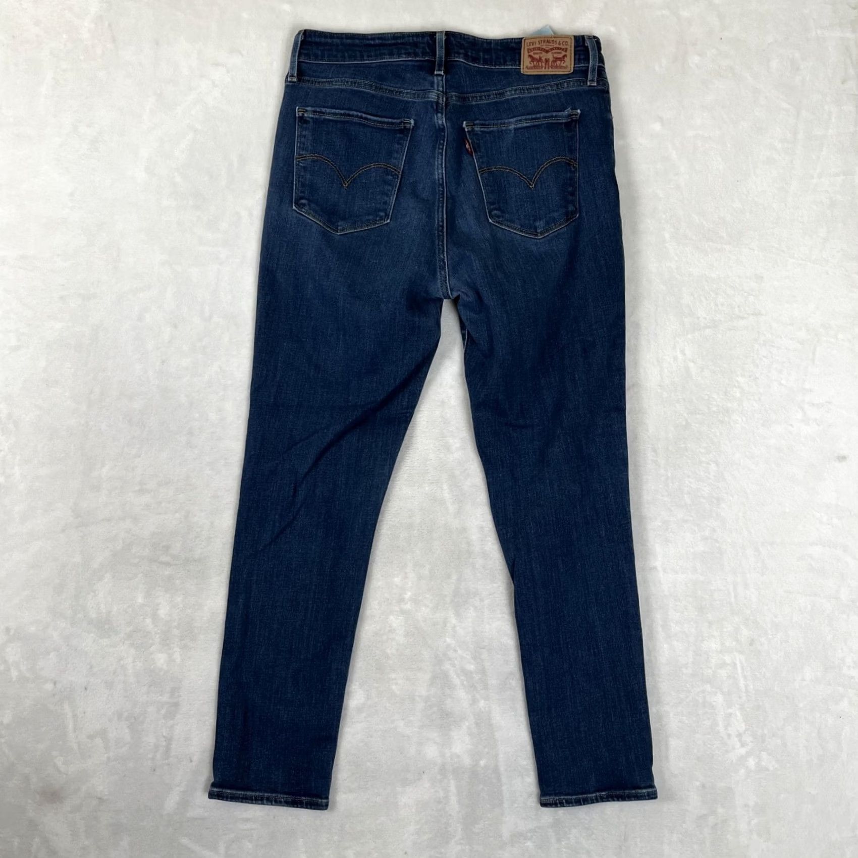 Levi's Levi's 721 High Rise Skinny Ankle Jeans Women's 30 Blue Denim Stretch Size 30" / US 8 / IT 44 - 7 Thumbnail