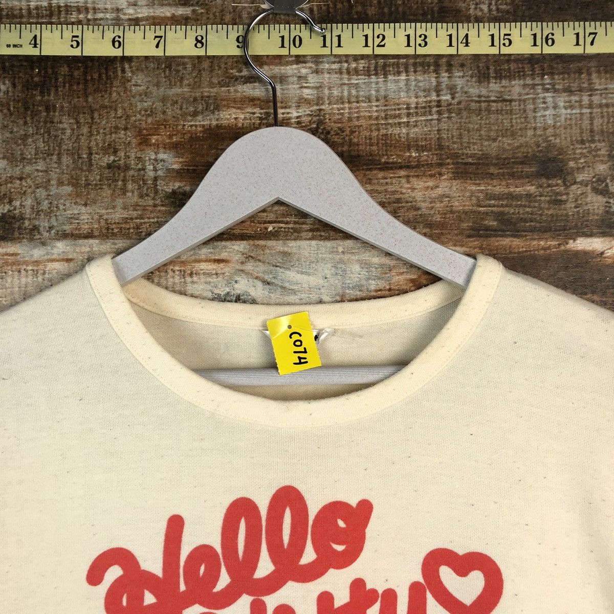 Cartoon Network × Japanese Brand DL Hello Kitty vintage White Sweatshirt #C074 Size M / US 6-8 / IT 42-44 - 4 Thumbnail
