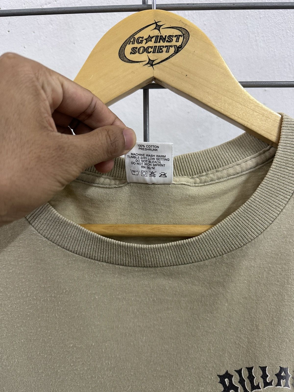 Billabong Rare And Beautiful Vintage 90’s Billabong Spell Out Surf Tee Size US S / EU 44-46 / 1 - 7 Thumbnail
