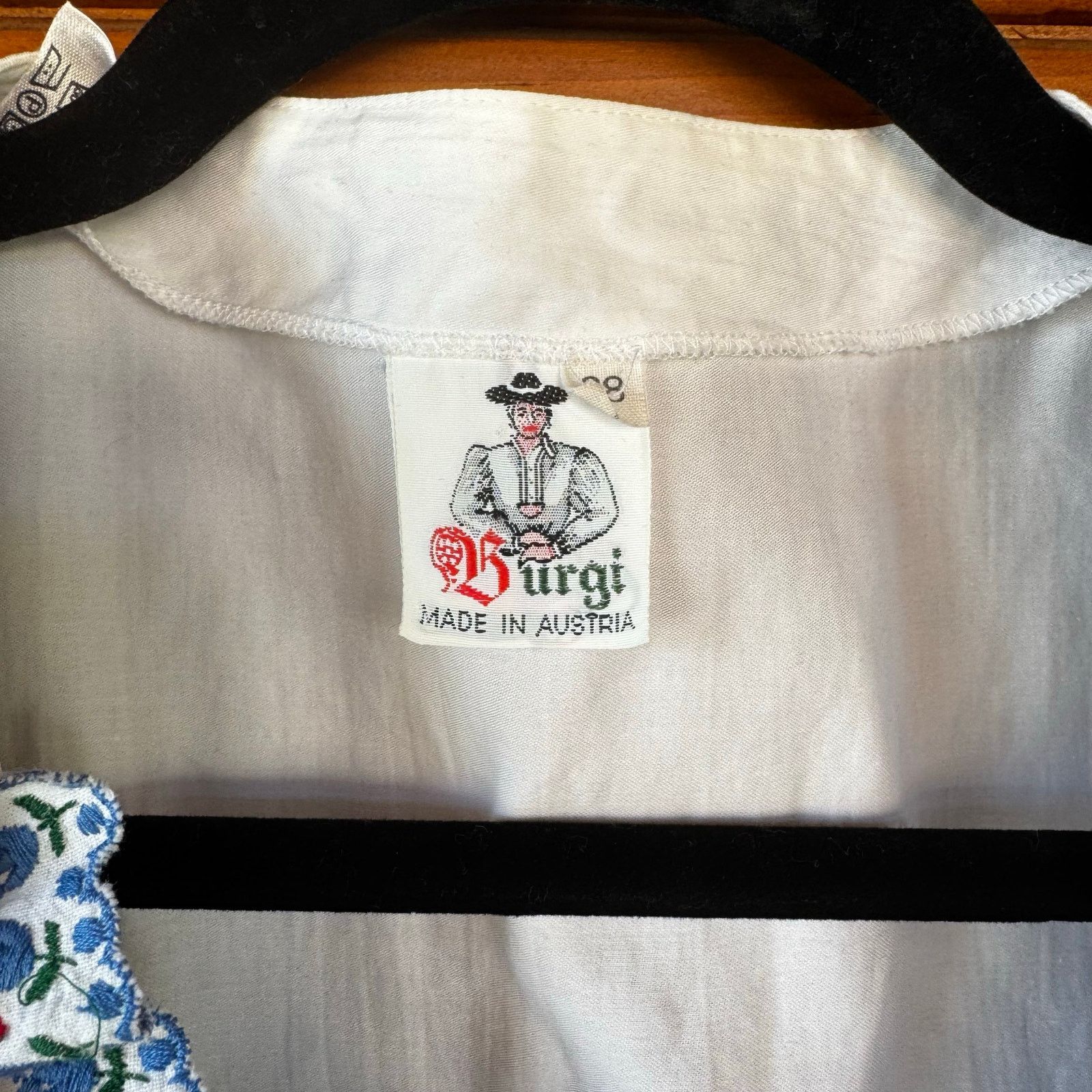 Vintage Vintage CottageCore Cotton Puff Sleeve White Blouse Size S / US 4 / IT 40 - 5 Thumbnail