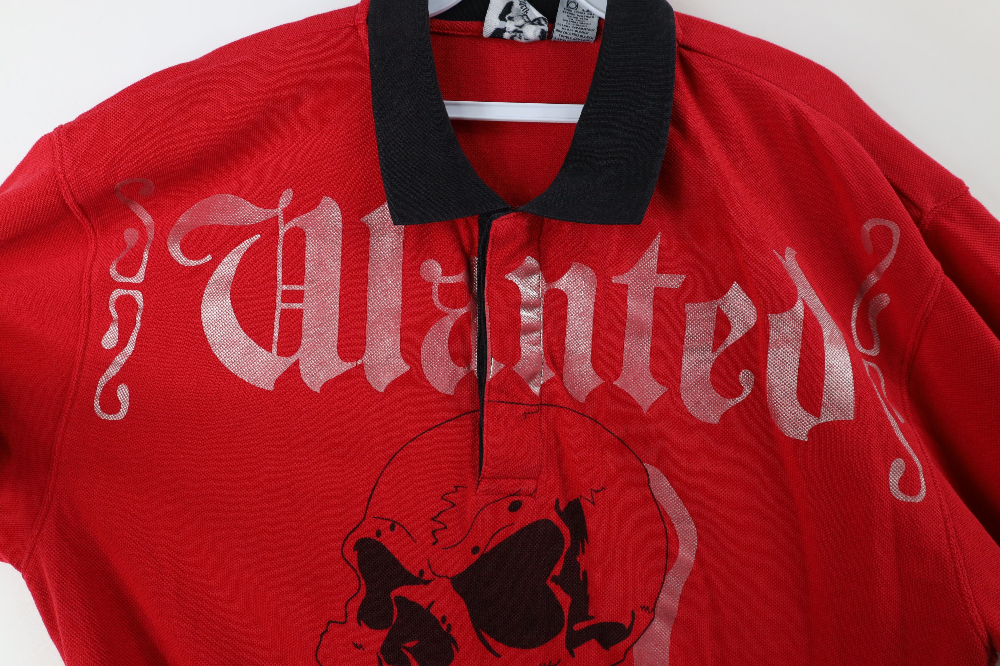 Vintage Vintage Y2K Streetwear Skull Skeleton UFC MMA Fighting Polo Size US M / EU 48-50 / 2 - 4 Thumbnail