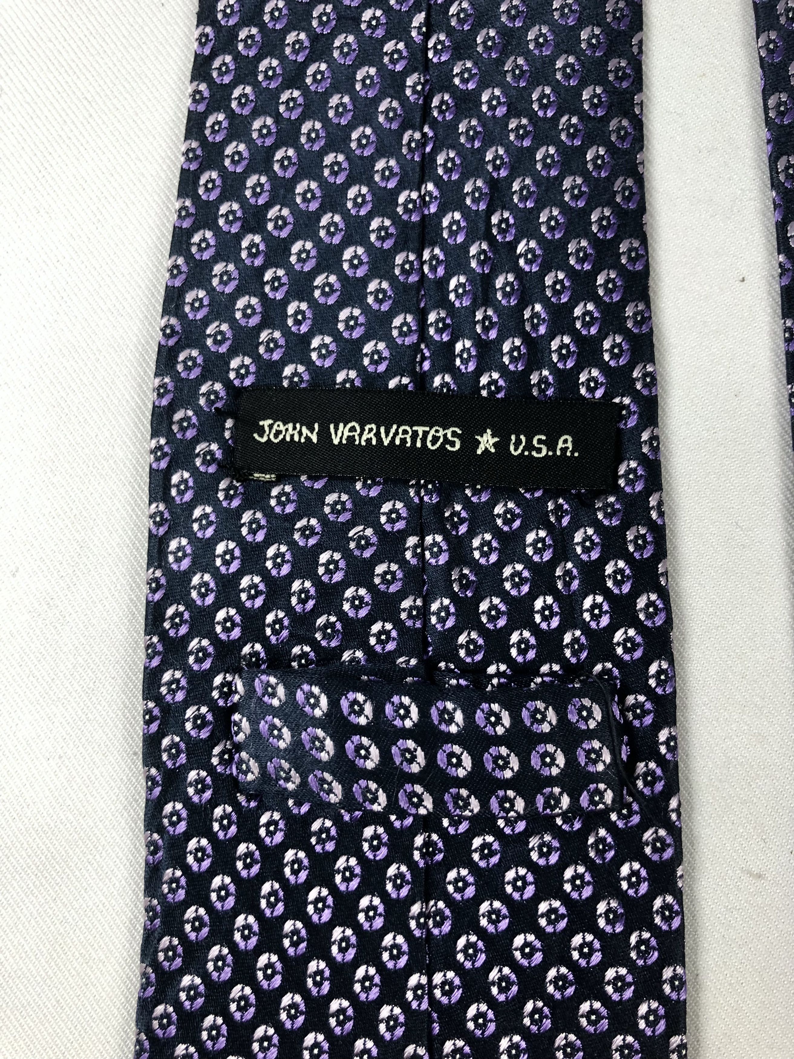 John Varvatos Rare John Varvatos USA Silk Tie Made in Italy Size ONE SIZE - 6 Thumbnail