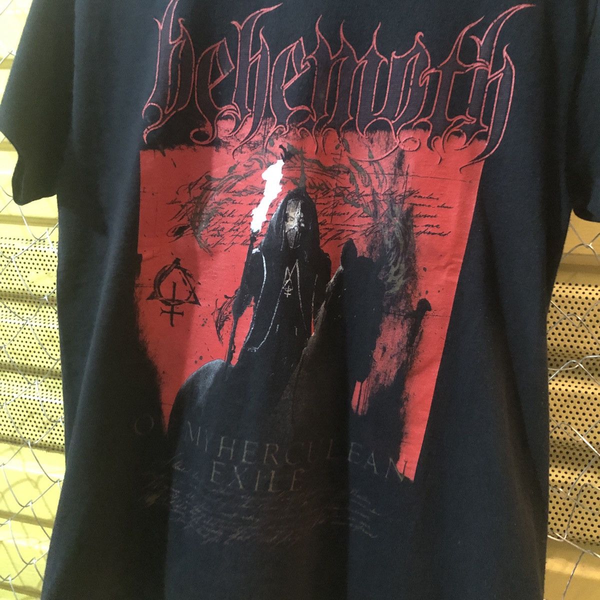 Band Tees Behemoth ov my herculean exile band tee Size US M / EU 48-50 / 2 - 3 Thumbnail