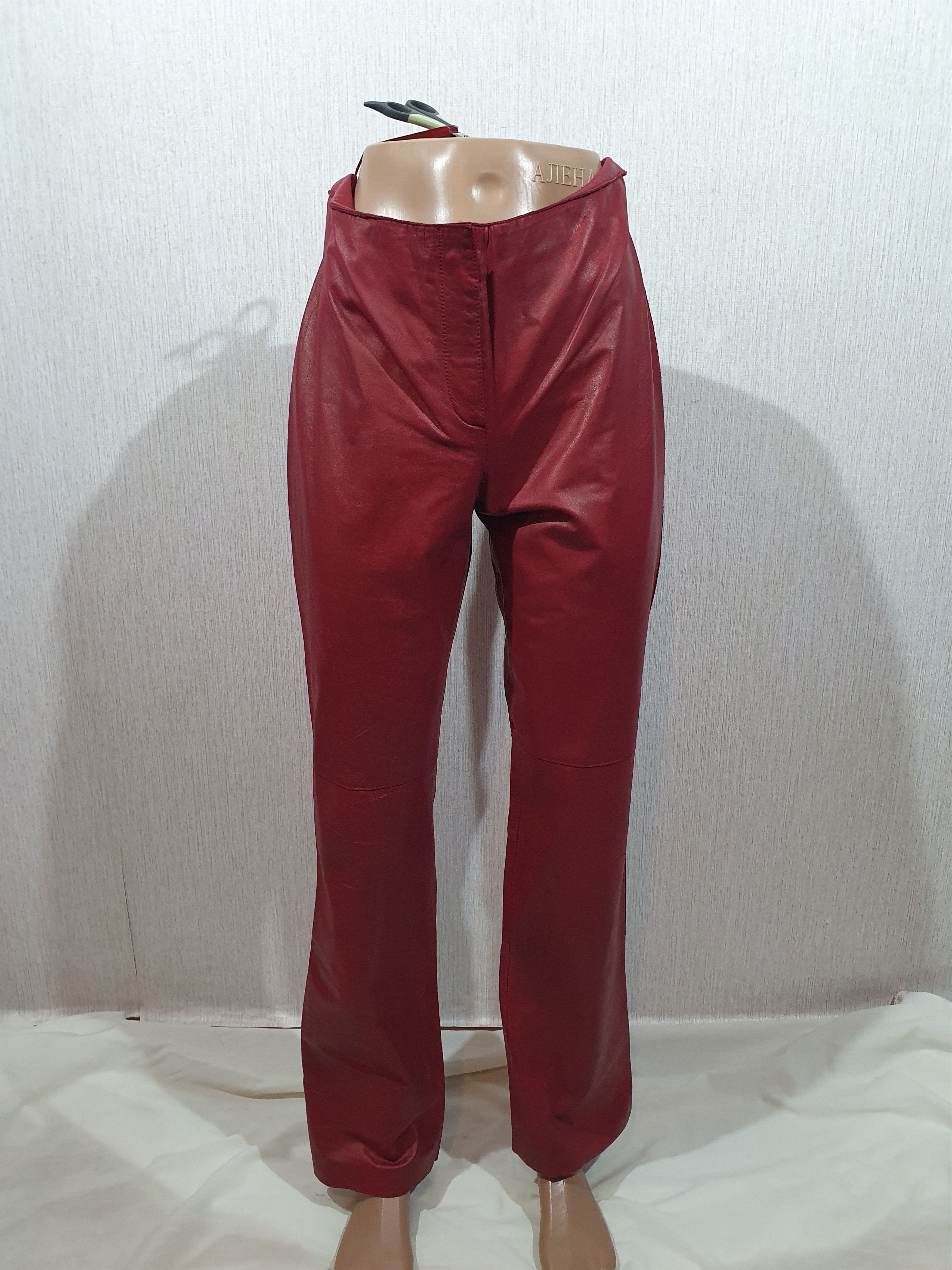 Genuine Leather leather pants Size 40" / US 18 - 1 Thumbnail
