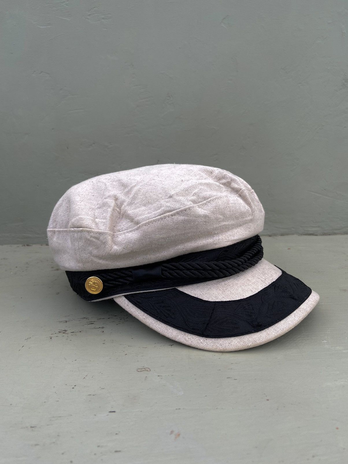 Le Grande Bleu (L.G.B.) 2000s moussy japanese style hat Size ONE SIZE - 4 Thumbnail