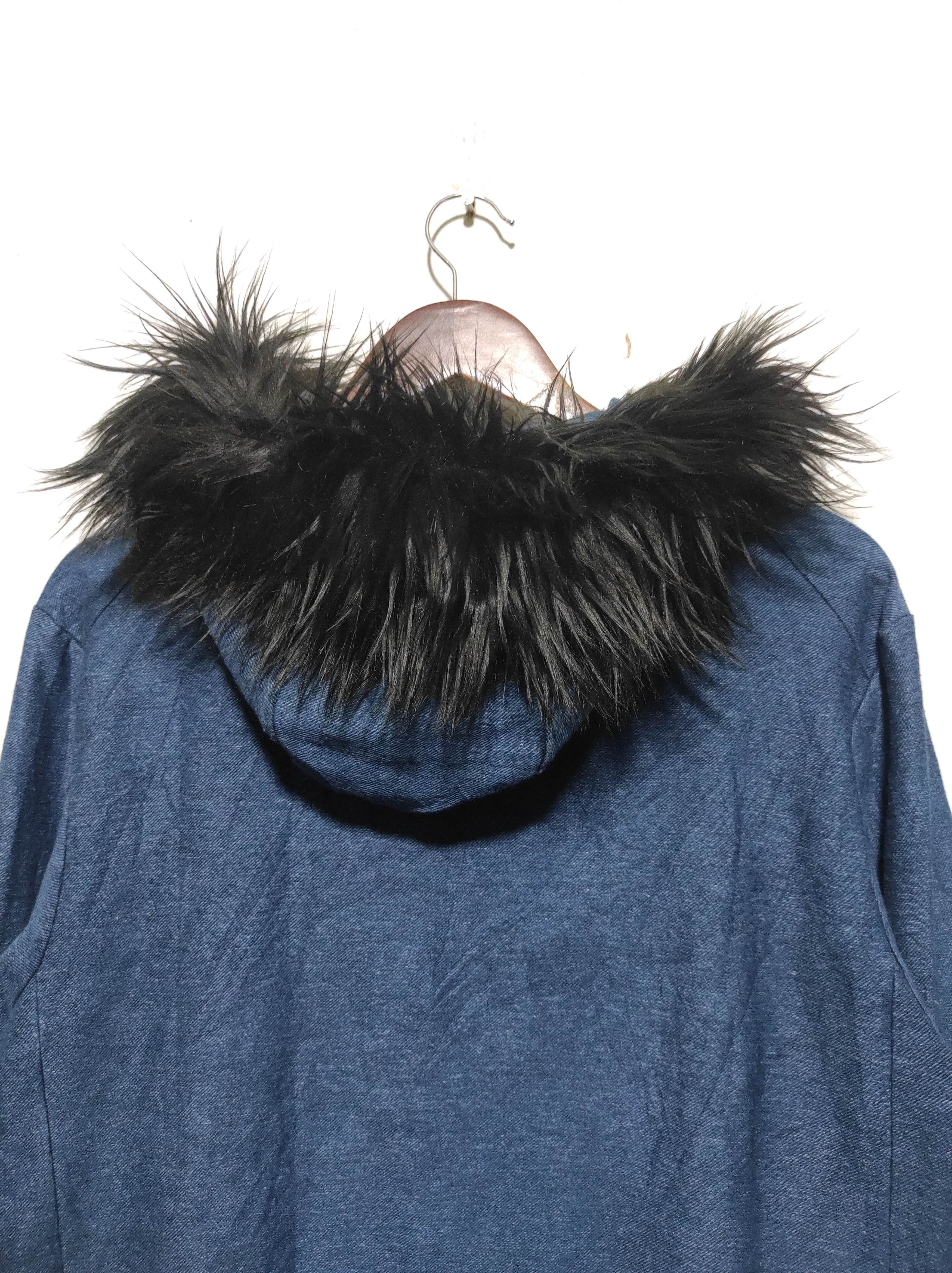 If Six Was Nine Confirm Denim Double Zip Fur Hoodie LGB IfSixWasNine style Size US M / EU 48-50 / 2 - 15 Thumbnail