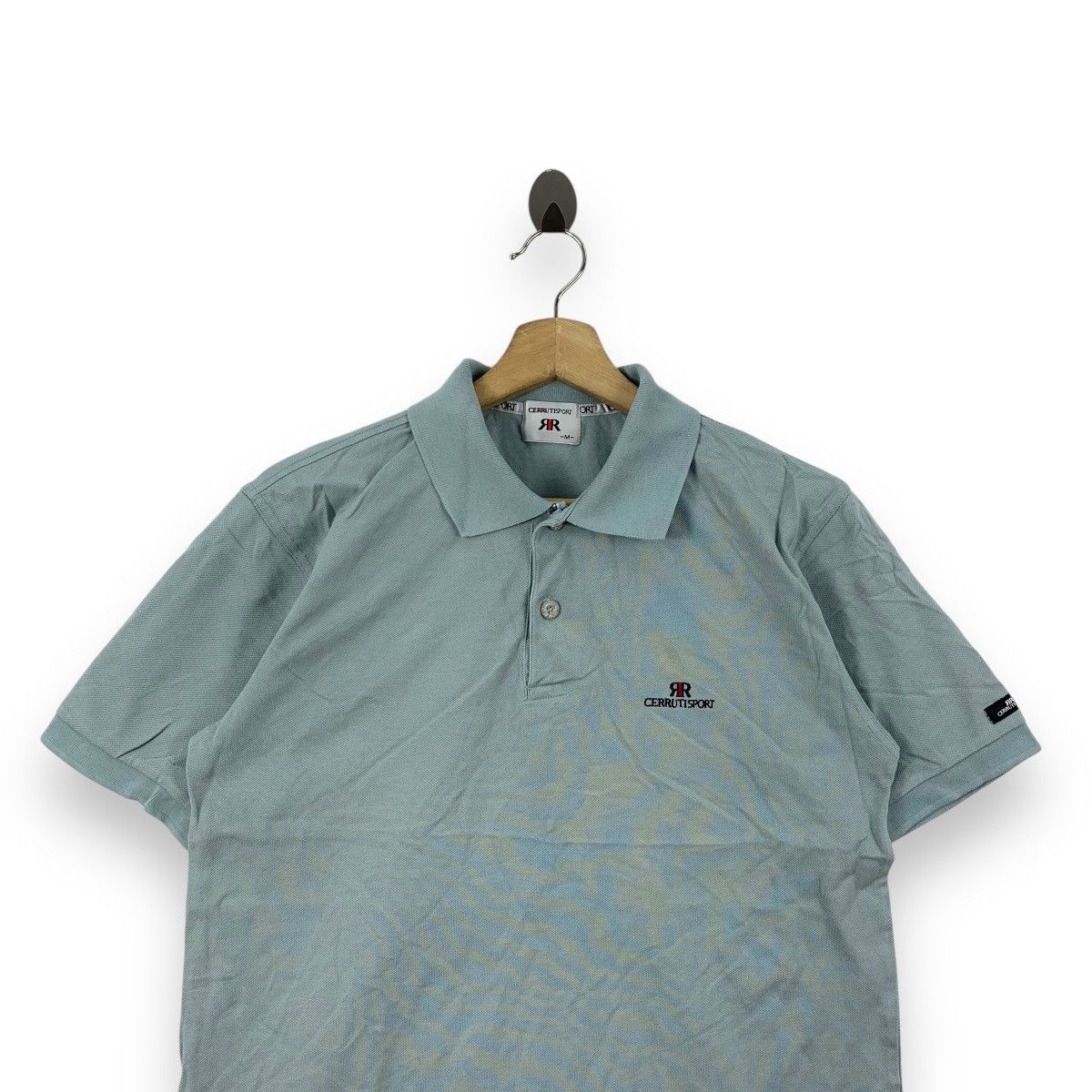Cerruti 1881 Vintage NINO CERRUTI ITALY Sport Collection Polo Tee Shirt Size US M / EU 48-50 / 2 - 2 Thumbnail