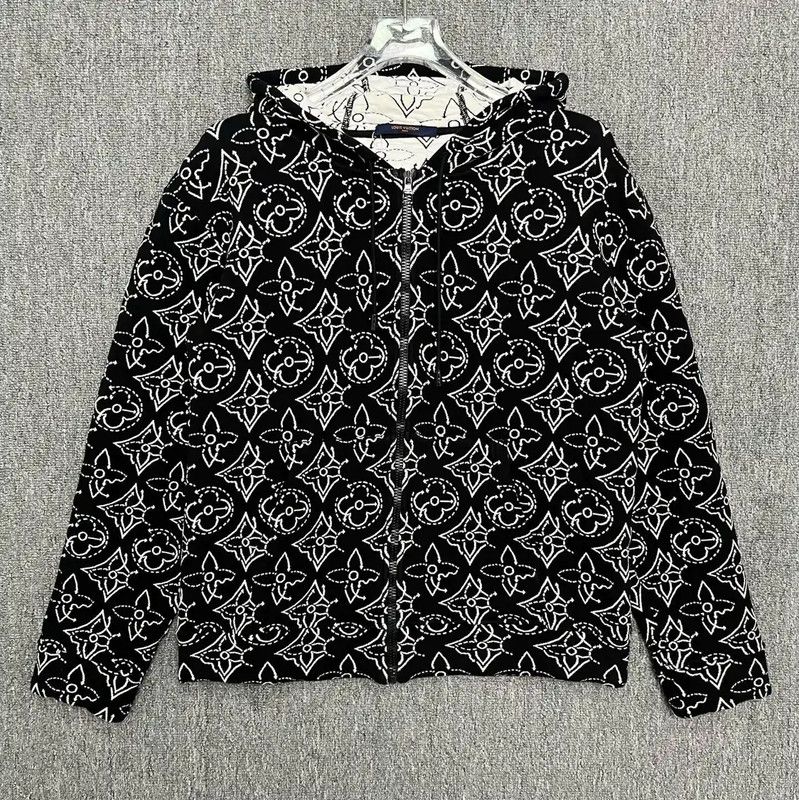 Louis Vuitton Louis Vuitton Black Cotton Men's Jacket 0089 Size US L / EU 52-54 / 3 - 1 Thumbnail