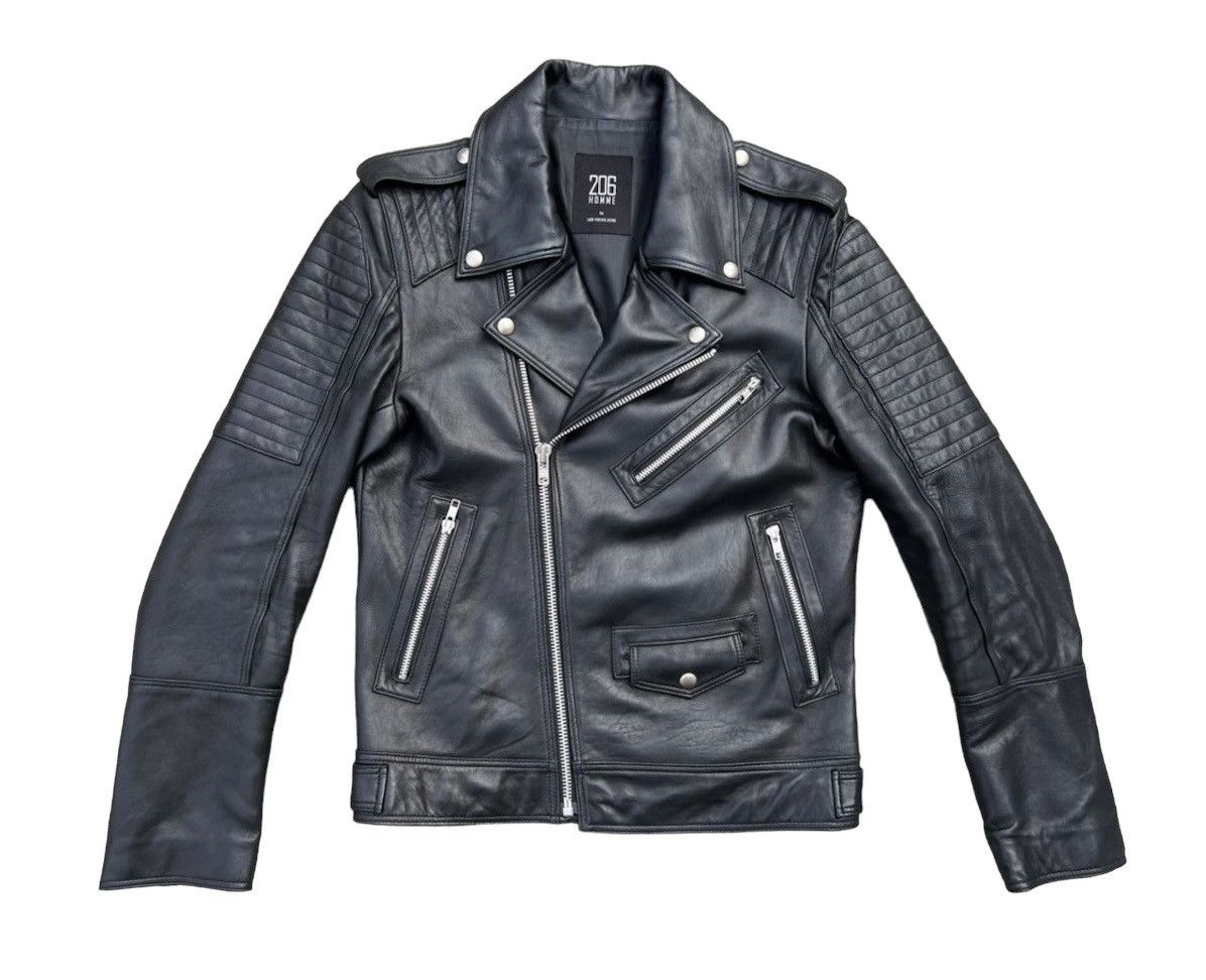 Leather 206 Homme Lee Young June Double Collar Sheep Skin Jacket Size US M / EU 48-50 / 2 - 2 Thumbnail