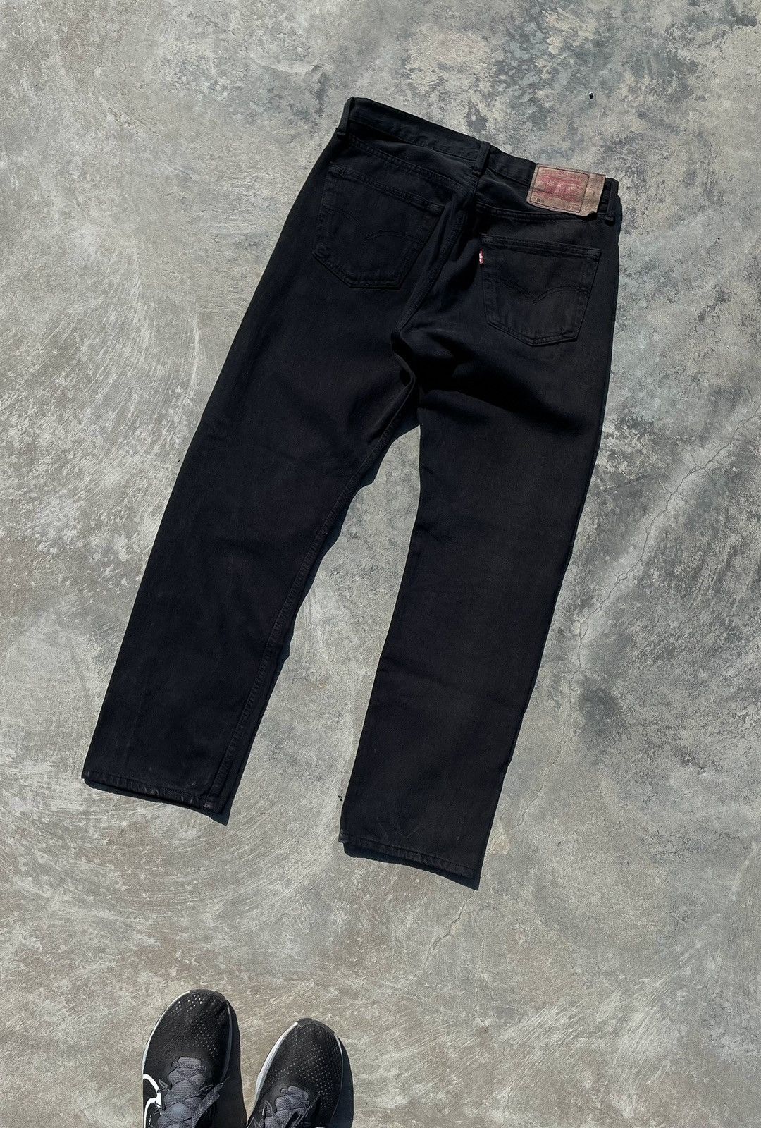 Levi's 🔥 VINTAGE LEVIS 501 RARE DISTRESS JEANS Y2K 🔥 Size US 32 / EU 48 - 1 Thumbnail