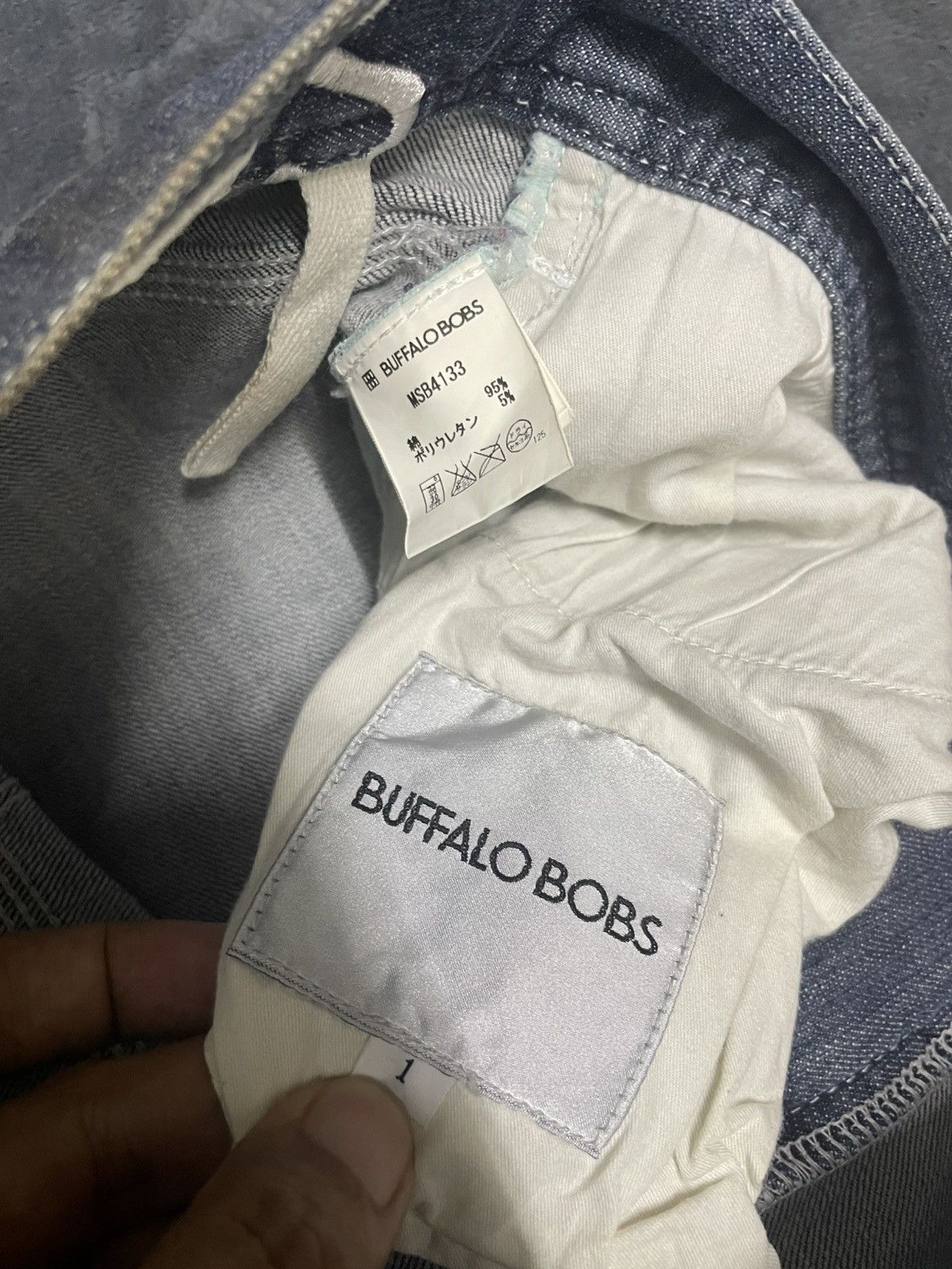 BUFFALO BOBS BUFFALOBOBS Japan Skinny Jeans Size US 30 / EU 46 - 7 Thumbnail
