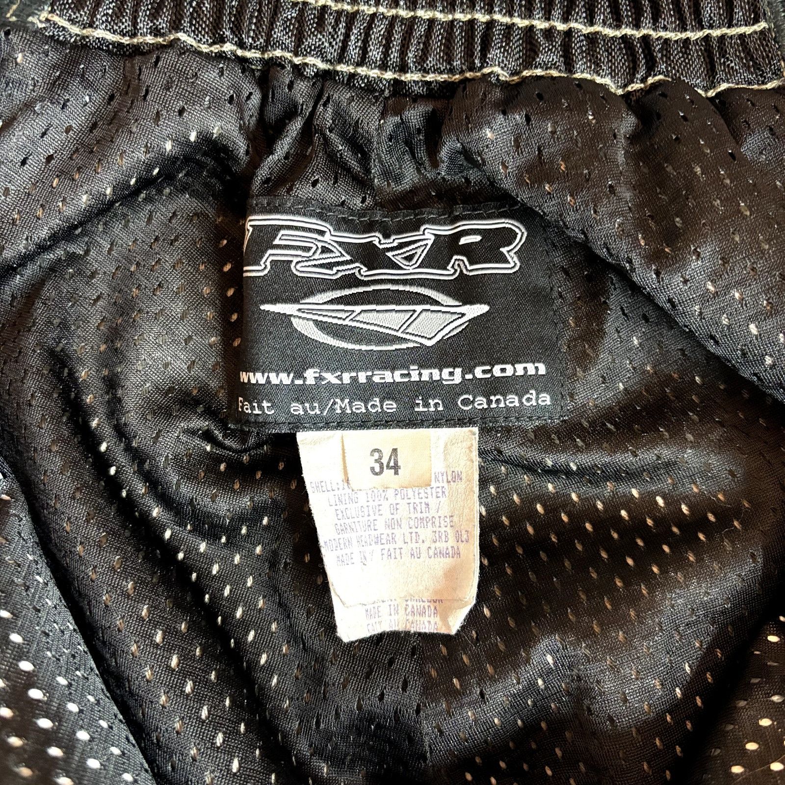 Other FXR Racing Men's Snowmobile Pants Black & White Winter Gear Size US 34 / EU 50 - 4 Thumbnail