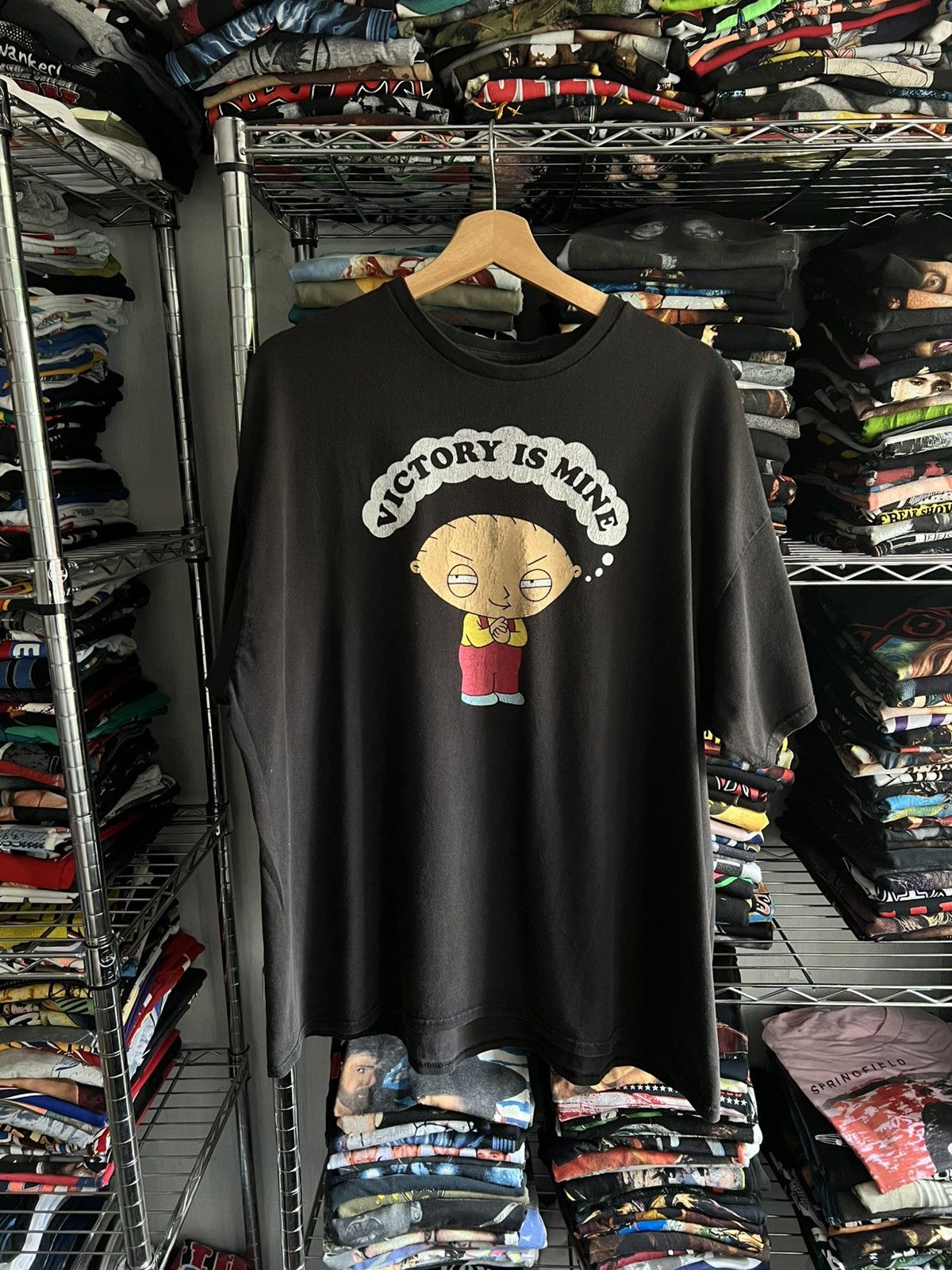 Other 2000s Family Guy Stewie Victory is Mine Promo Cartoon Tee Size US XXL / EU 58 / 5 - 1 Preview