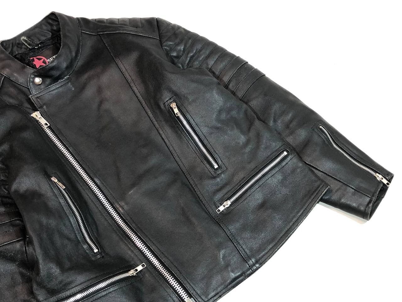 Other Sexy Punk Moto Leather Jacket Racing Size US L / EU 52-54 / 3 - 8 Thumbnail