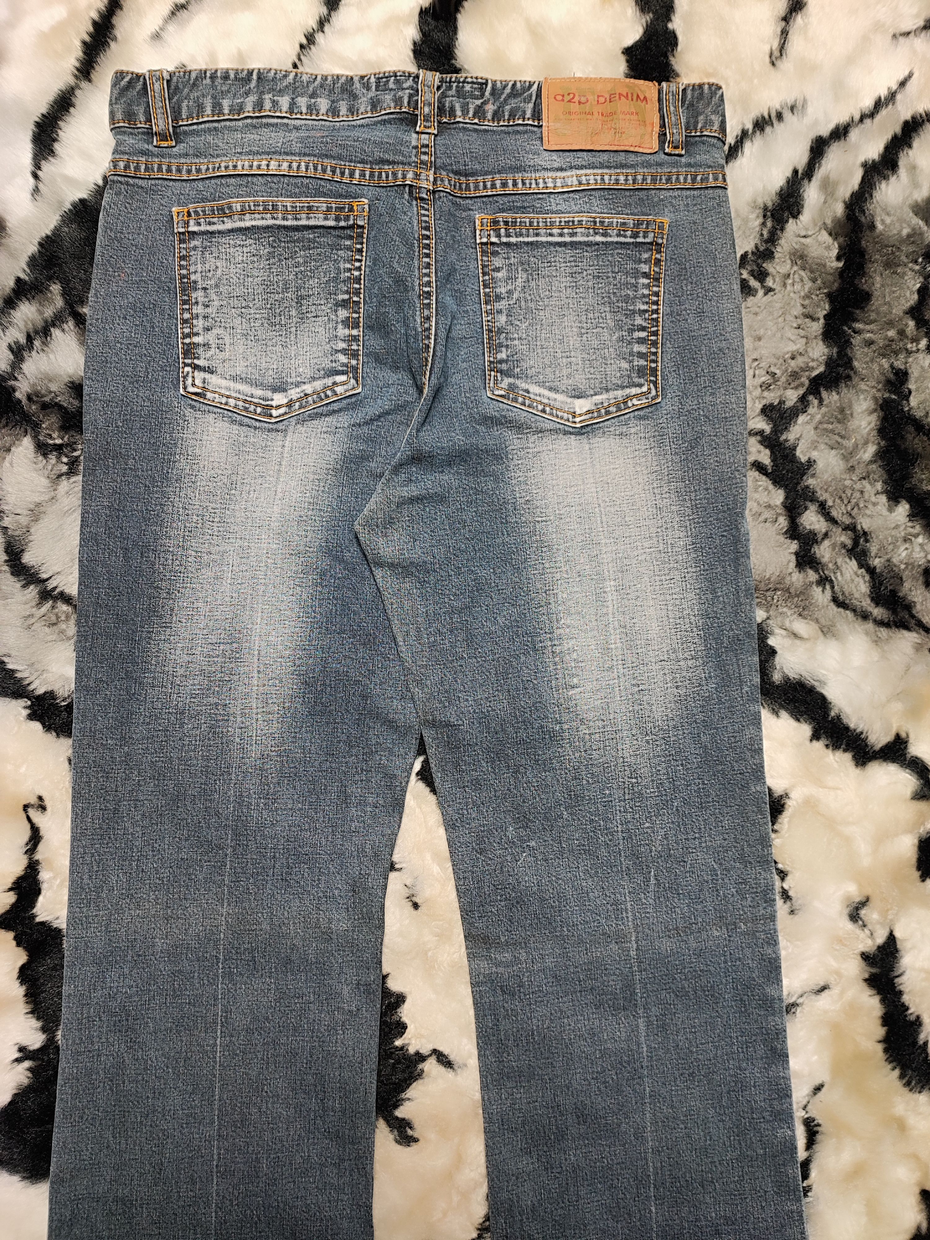 Jean Flare Jeans A2P Denim Bootcut Size US 29 - 15 Thumbnail