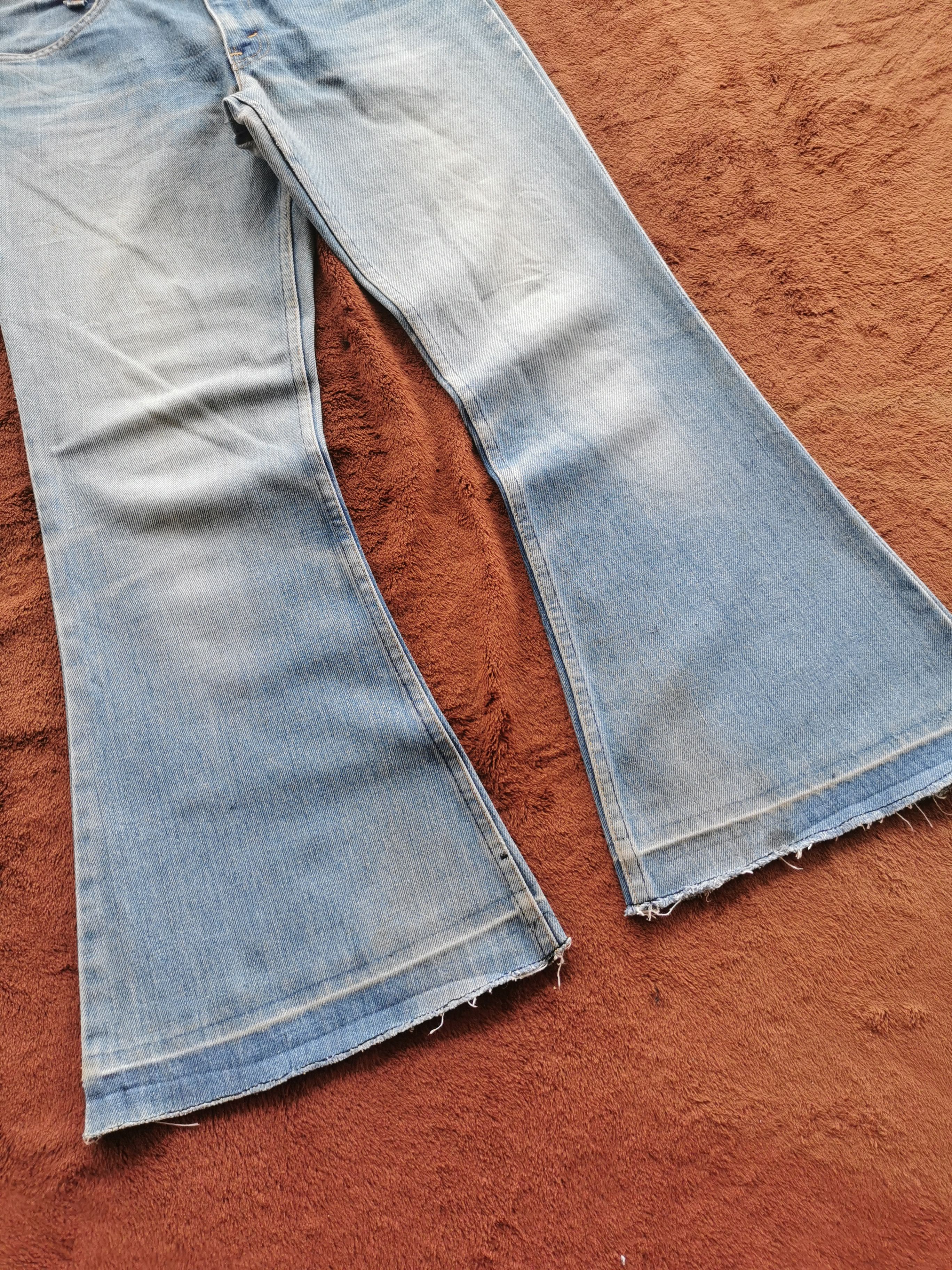 Levi's 70s-80s era LEVIS flare vintage orange tag RARE Size US 30 / EU 46 - 4 Thumbnail
