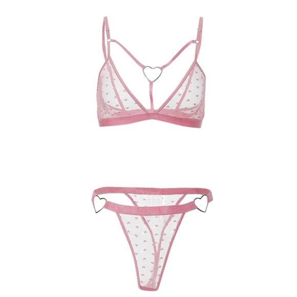 Other Women Lace Bra & G-String Lingerie Set Size S / US 4 / IT 40 - 1 Thumbnail