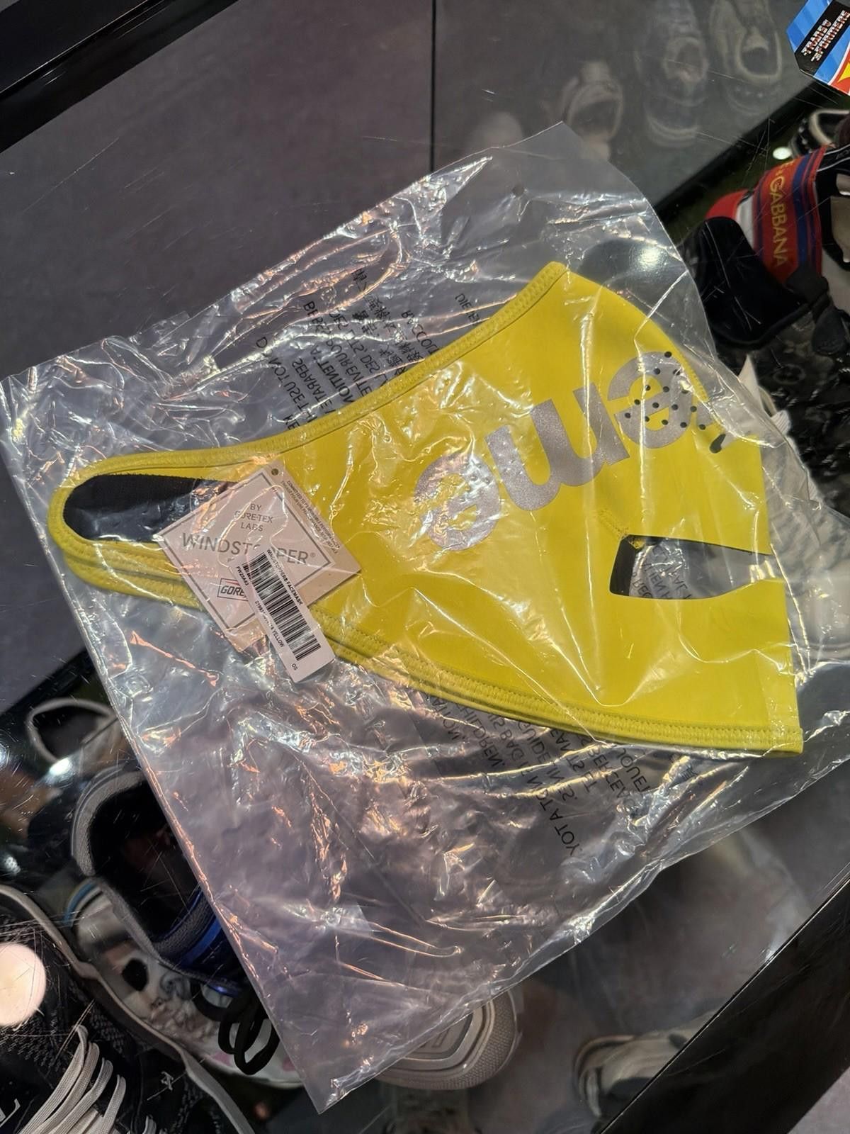 Other Supreme Windstopper Face Mask FW 25 Yellow (One Size) Size ONE SIZE - 2 Thumbnail