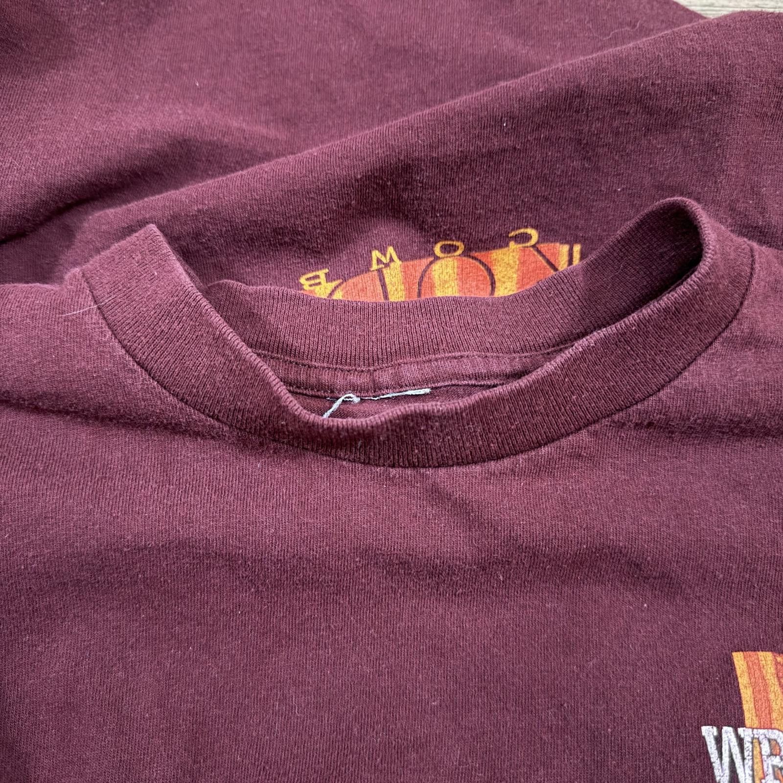 Wrangler Vintage Wrangler Western Cowboy Rodeo Maroon Shirt YOUTH Size US M / EU 48-50 / 2 - 3 Thumbnail