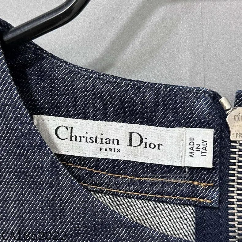 Dior Dior Gaoding beaded denim dress Size XS / US 0-2 / IT 36-38 - 5 Thumbnail