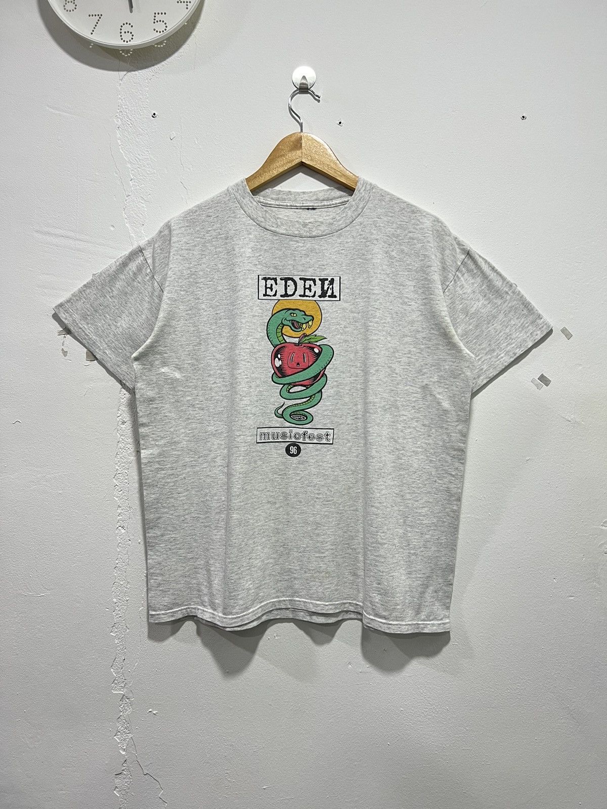 Vintage 1996’ Eden Musicfest Concert Crazy Backhit Tshirt
