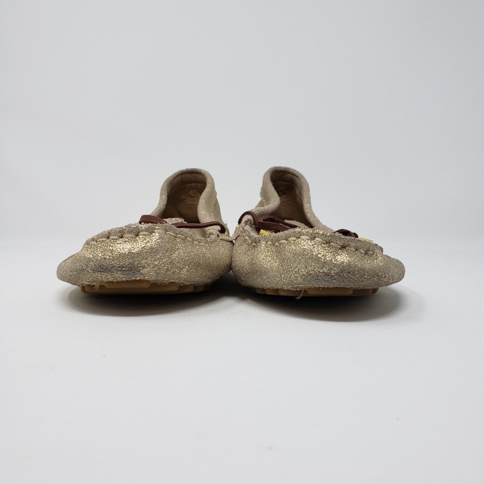 Sperry Sperry Top Sider Slip-On Flat Gold Metallic Moccasin Shoes 6 Size US 6 / IT 36 - 6 Thumbnail
