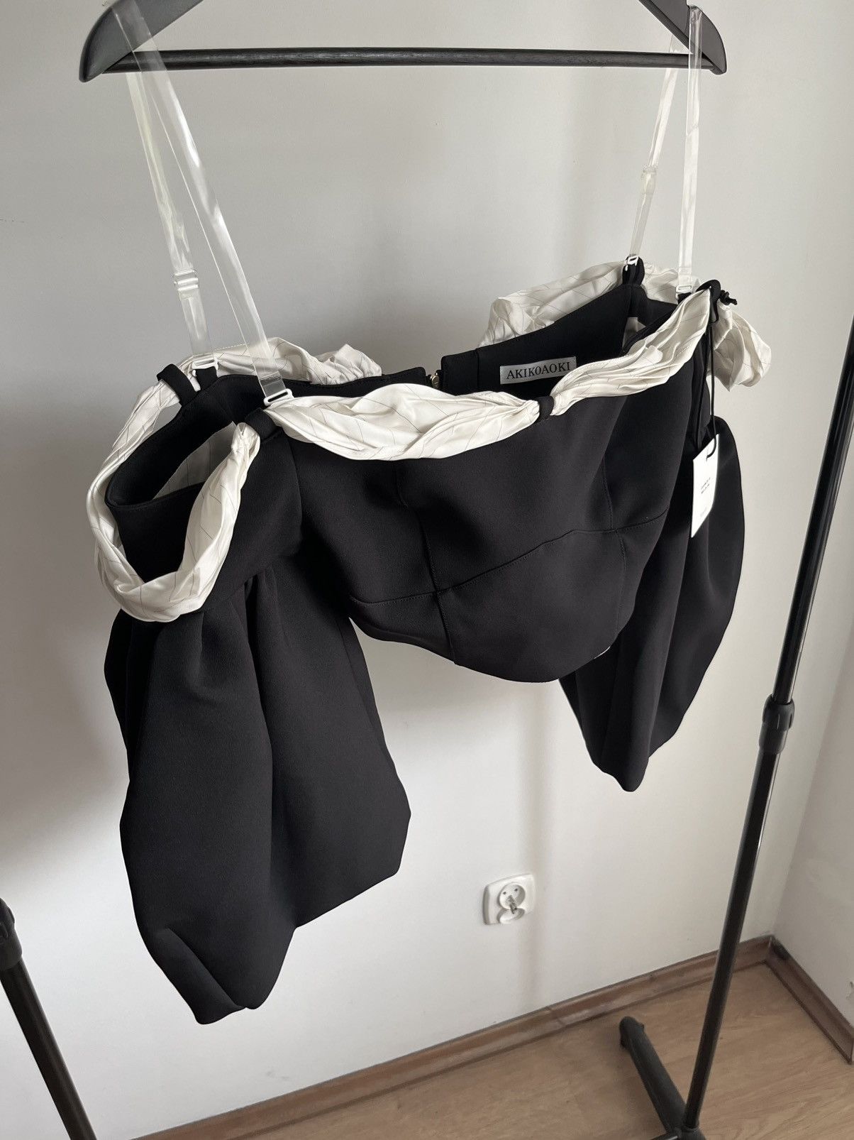 Other Rare Akikoaoki AW23 runway bustier off-shoulder cropped top Size S / US 4 / IT 40 - 4 Thumbnail
